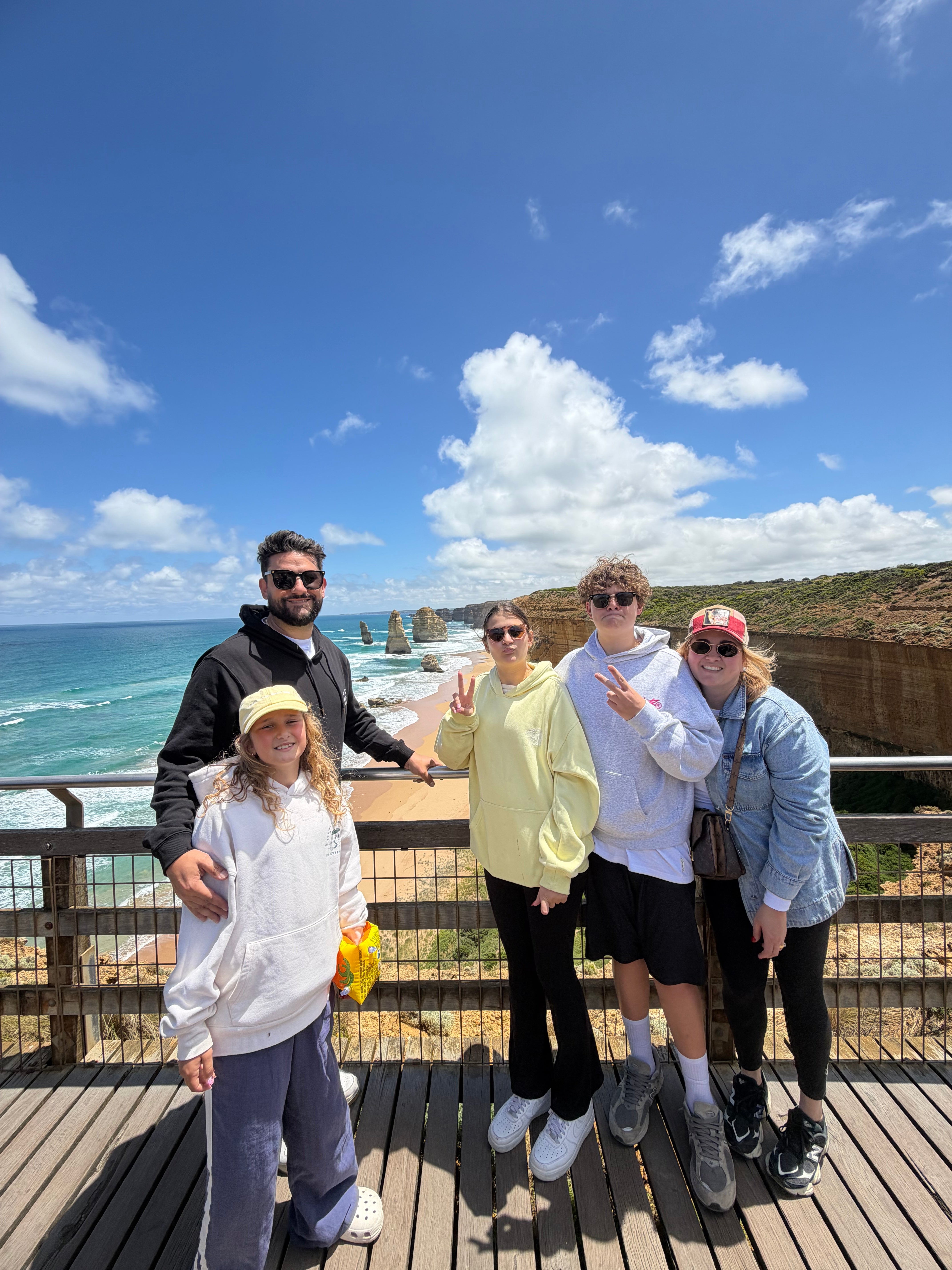 Scenic view along the Great Ocean Road, Victoria, Australia