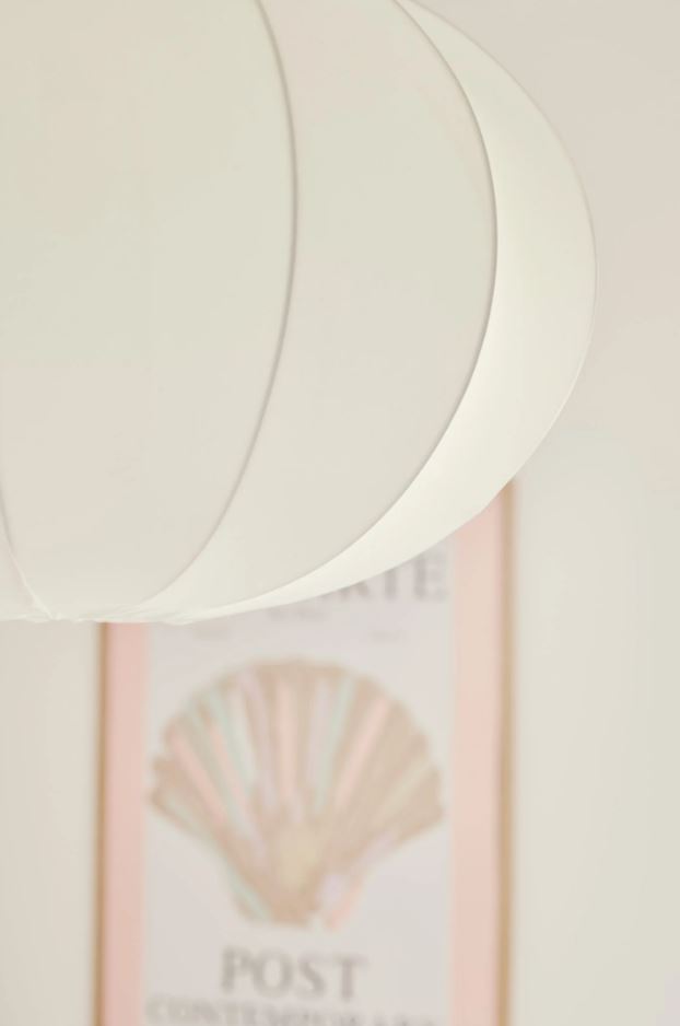 Close-up of pendant light