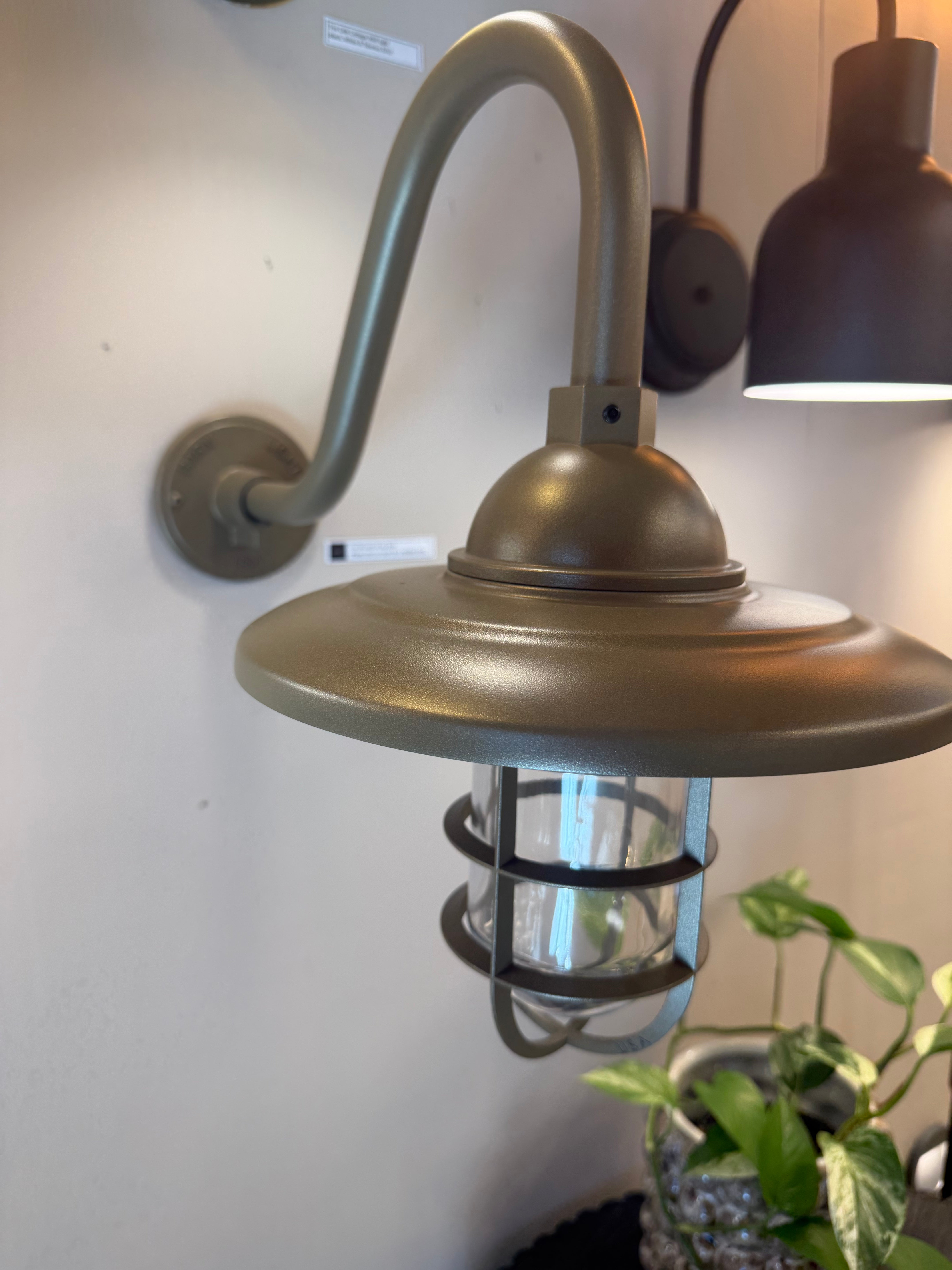 Custom Tiberius Gooseneck | Wall Light | Ex Display