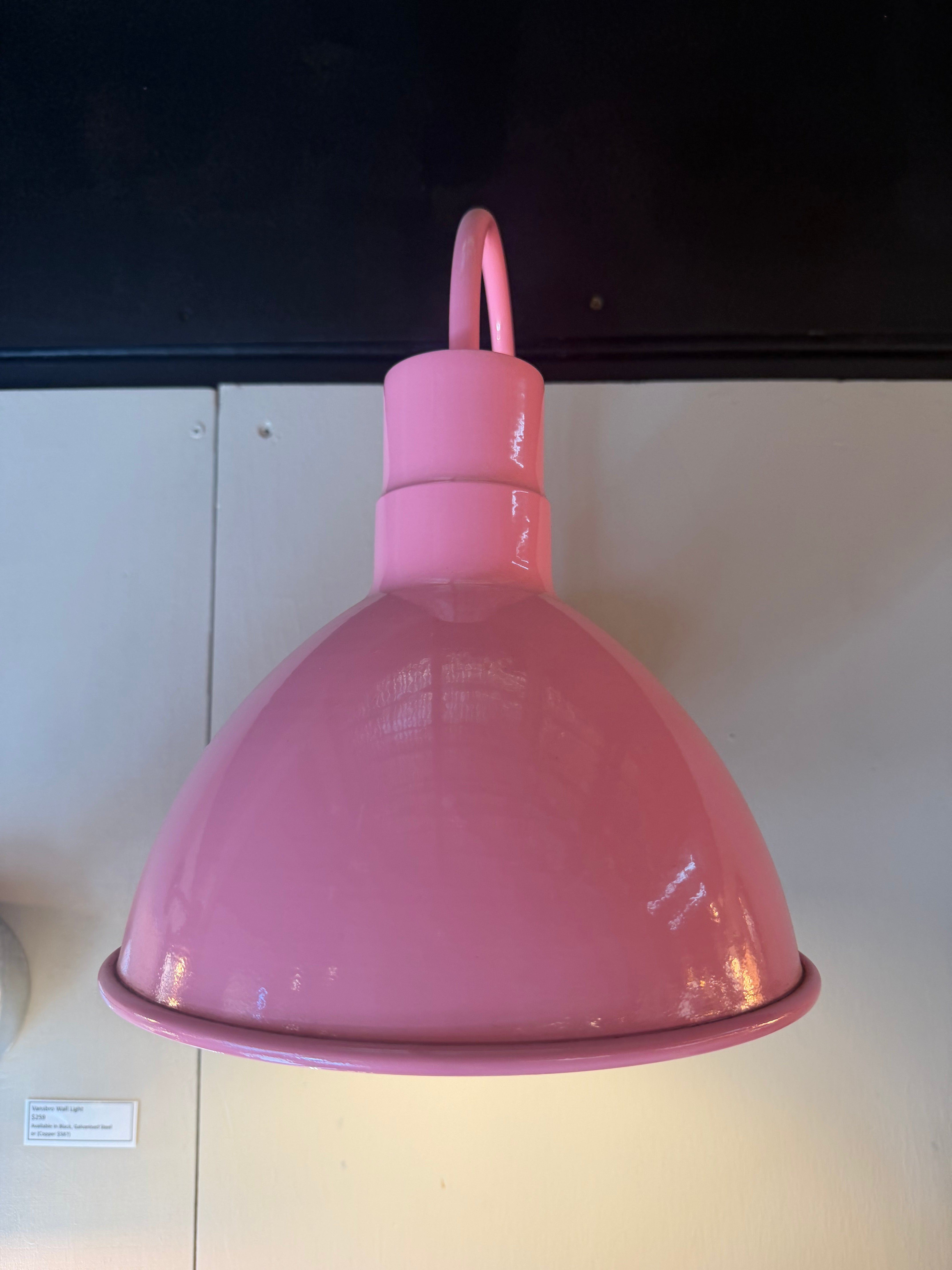 Custom Pink Outdoor | Wall Light | Ex Display