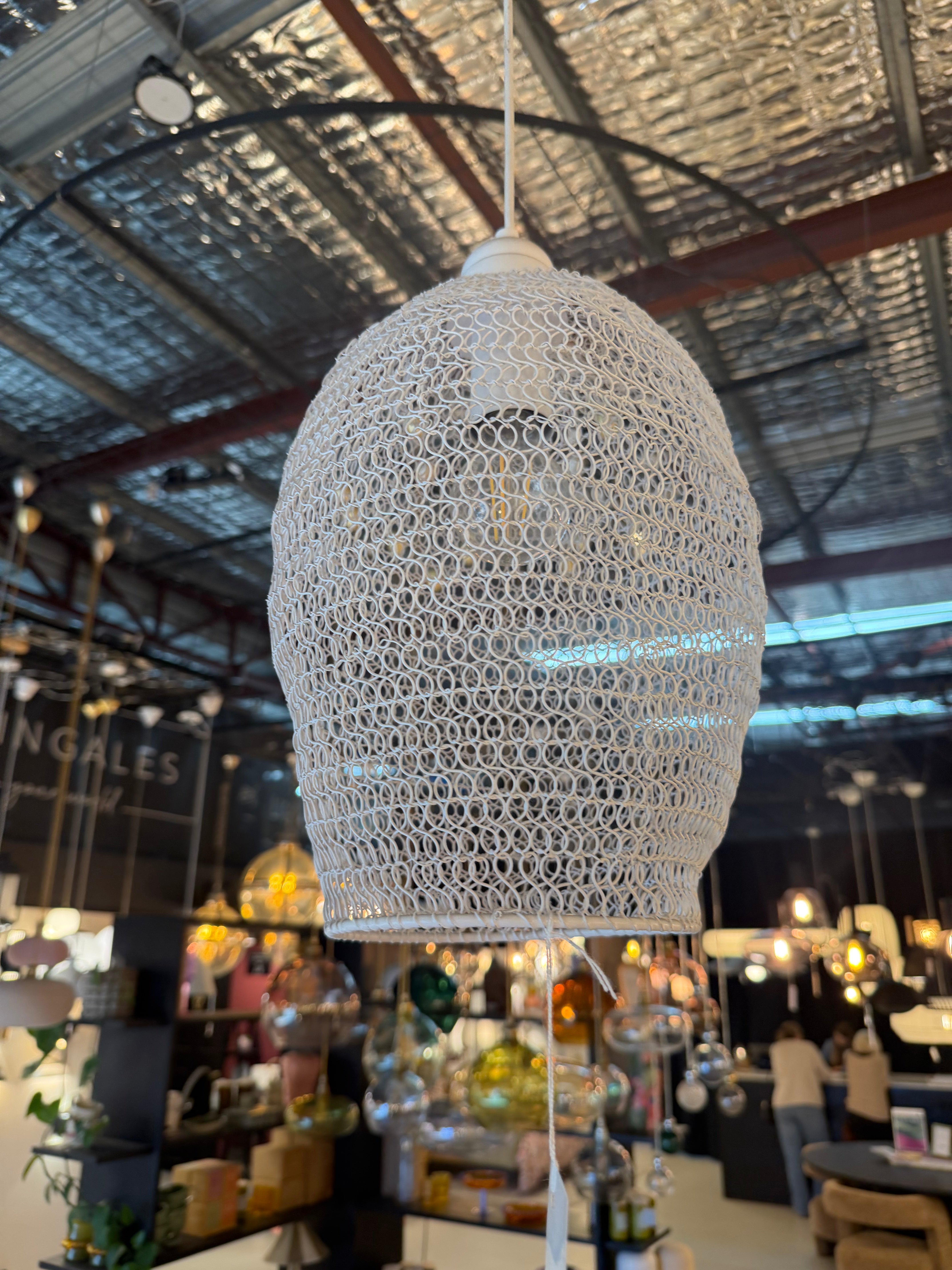 Crochet Ball | Pendant Light | Ex Display (Instore Pick-up Only)