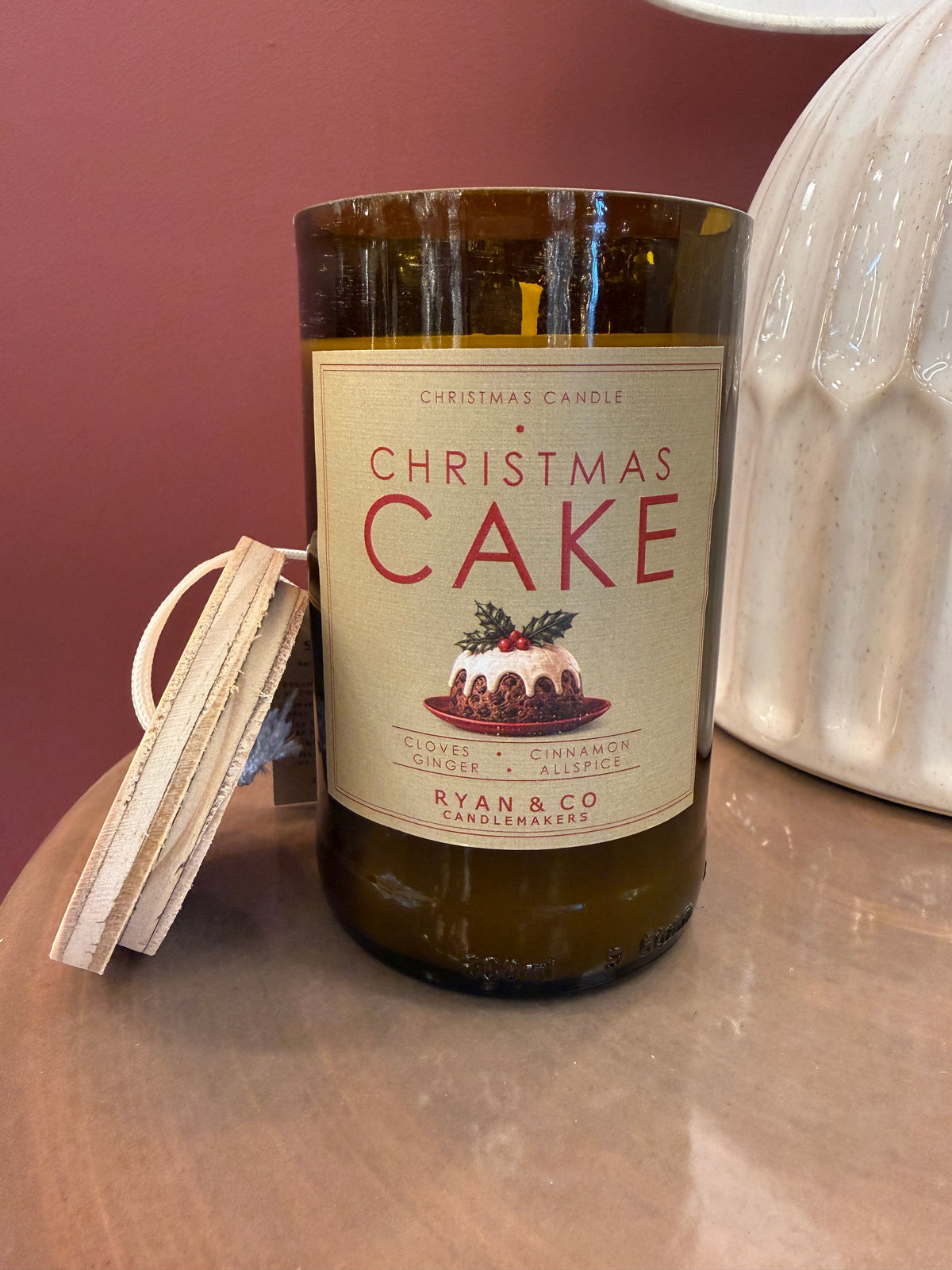 Ryan & Co | Christmas Cake | Candle