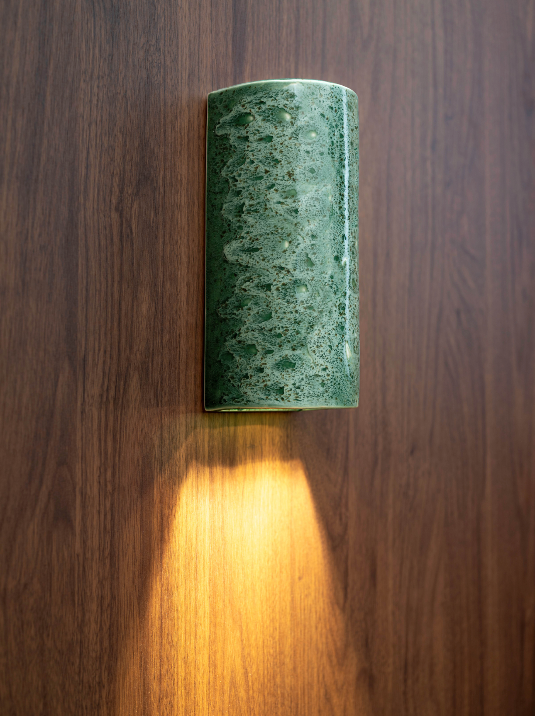 Glazed Dawn Tall Interior | Wall Light