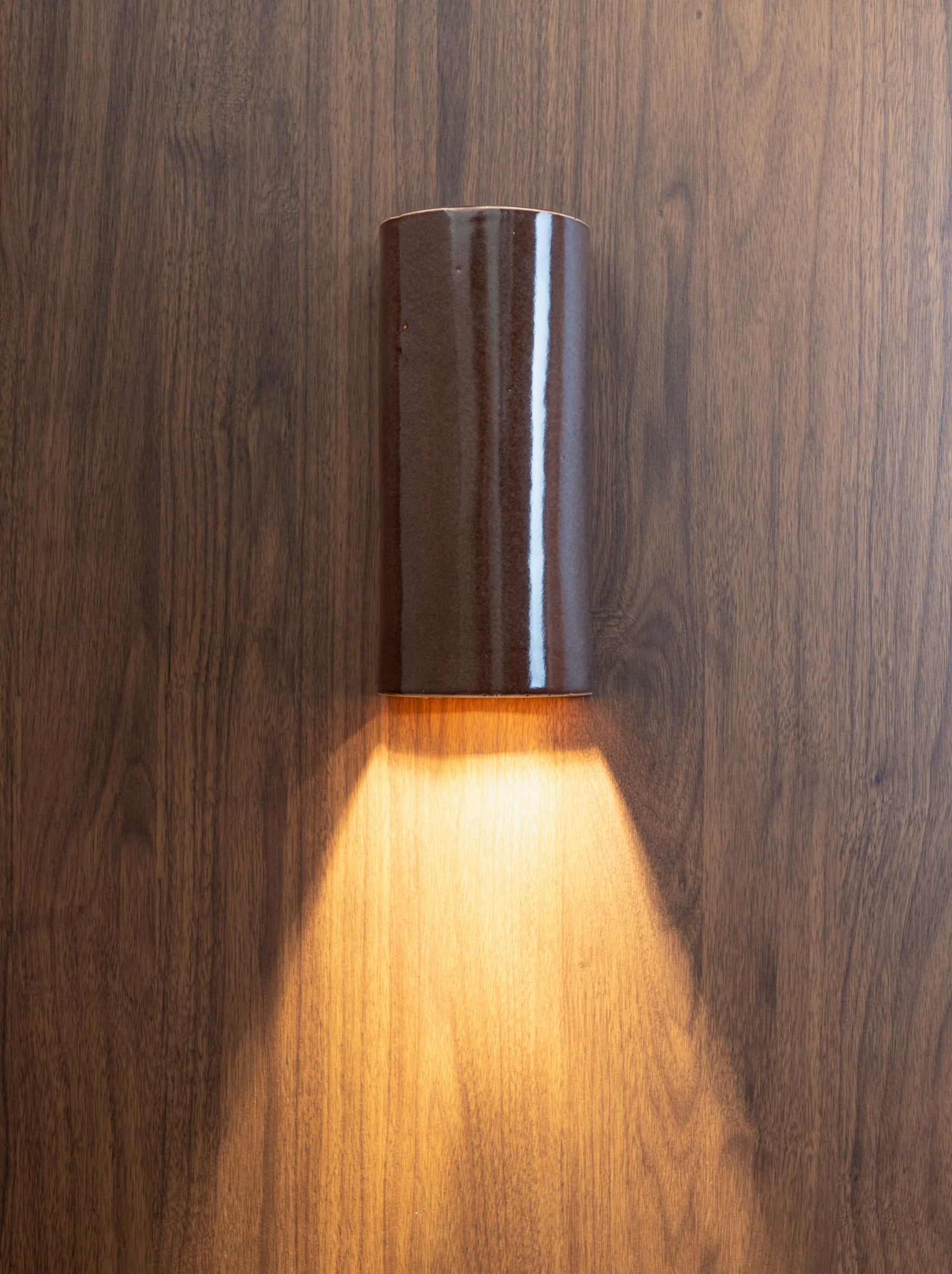 Glazed Dawn Tall Interior | Wall Light