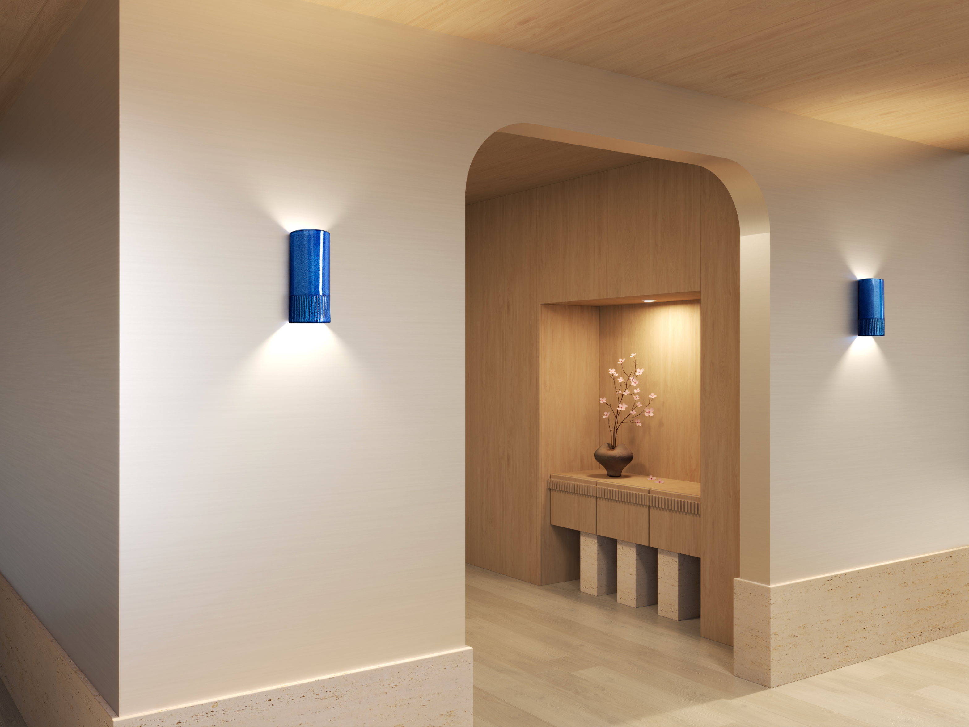 Glazed Day Tall Interior | Wall Light