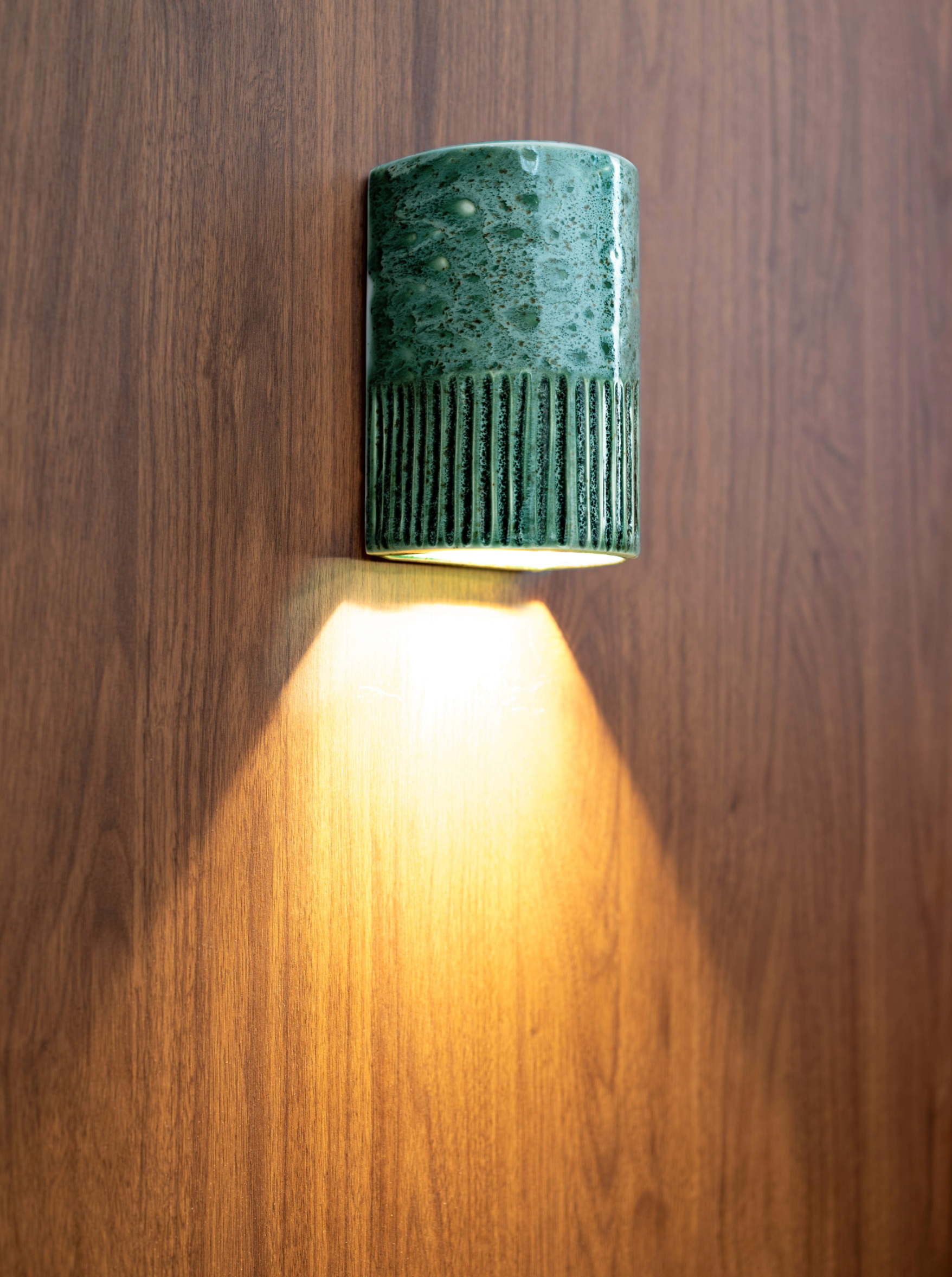 Glazed Day Short Exterior | Wall Light