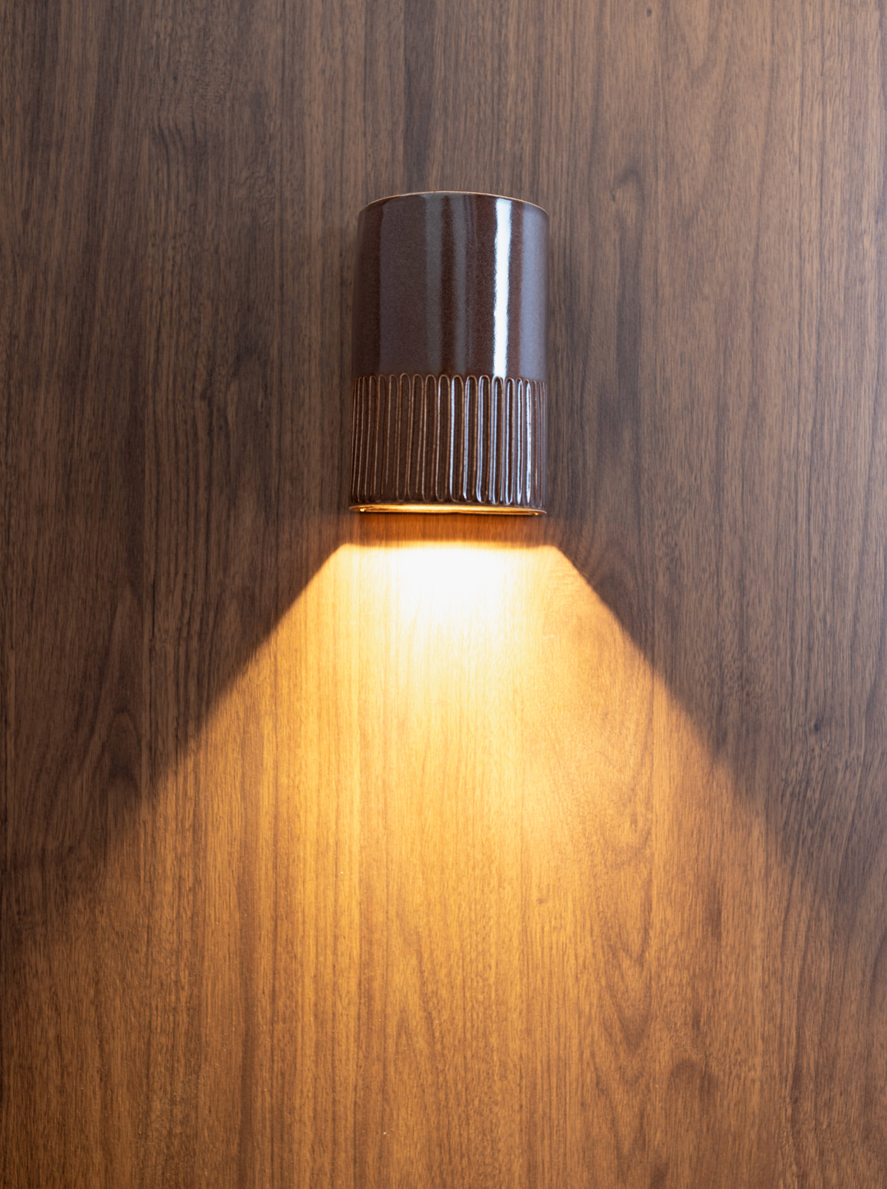 Glazed Day Short Exterior | Wall Light