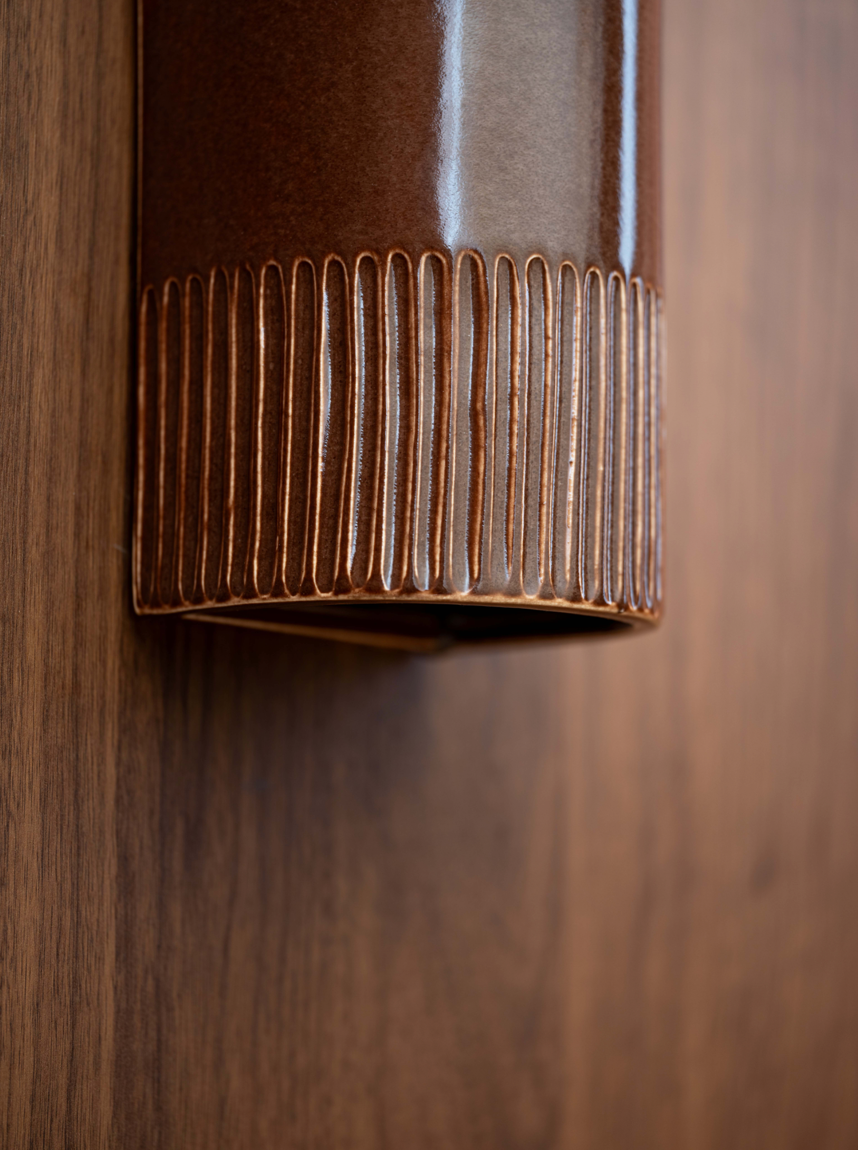 Glazed Day Short Exterior | Wall Light