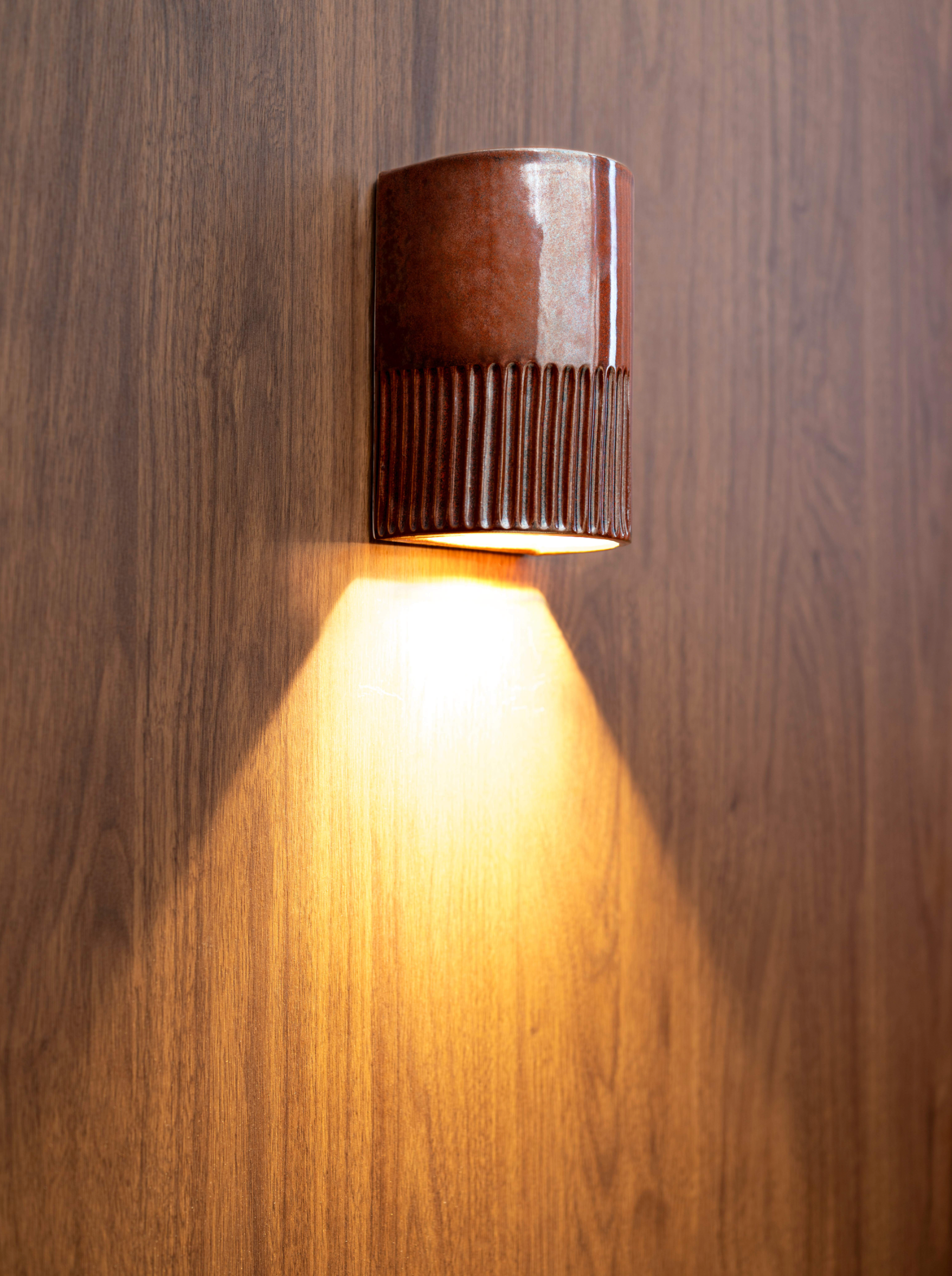 Glazed Day Short Exterior | Wall Light