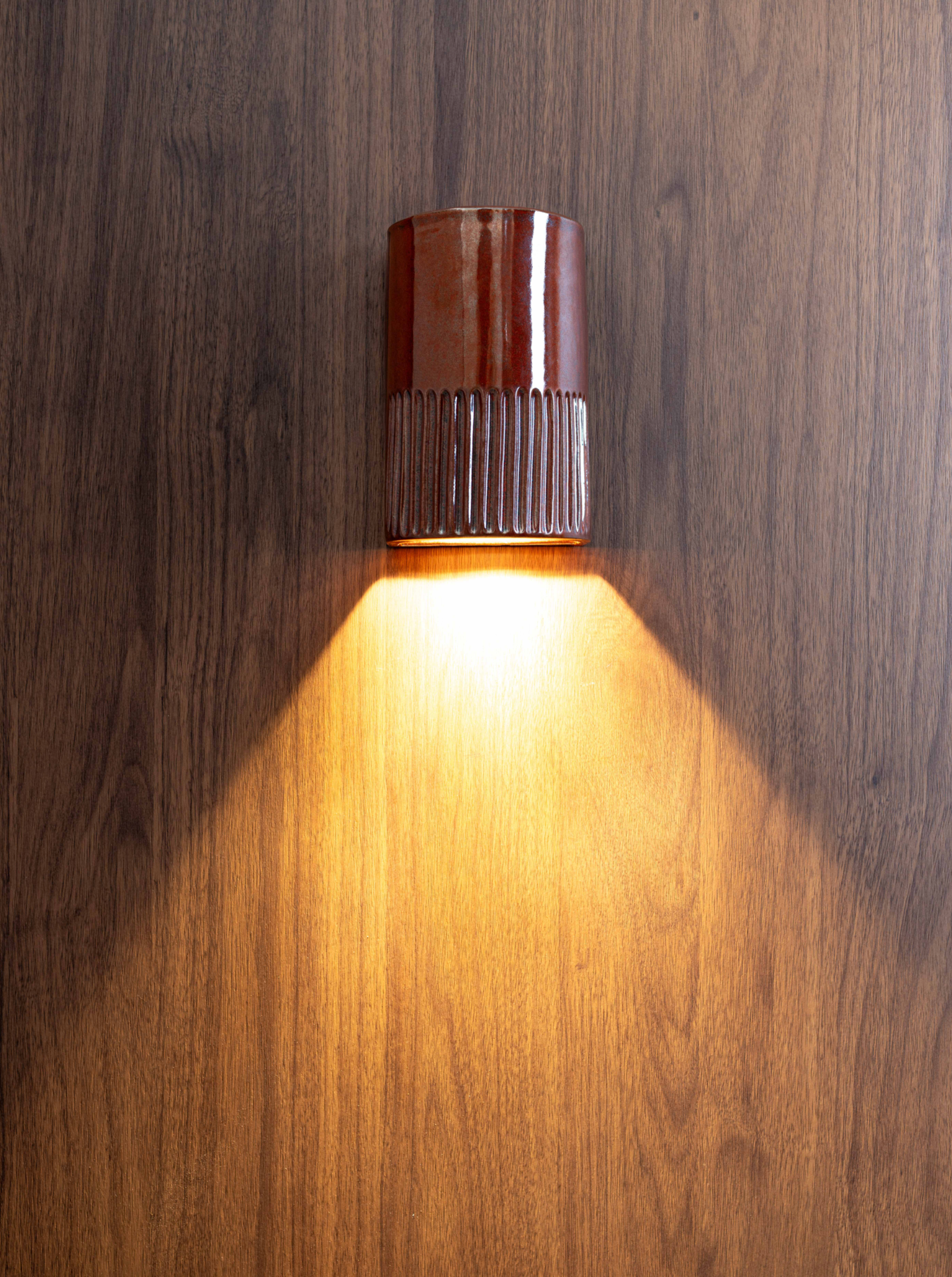 Glazed Day Short Exterior | Wall Light