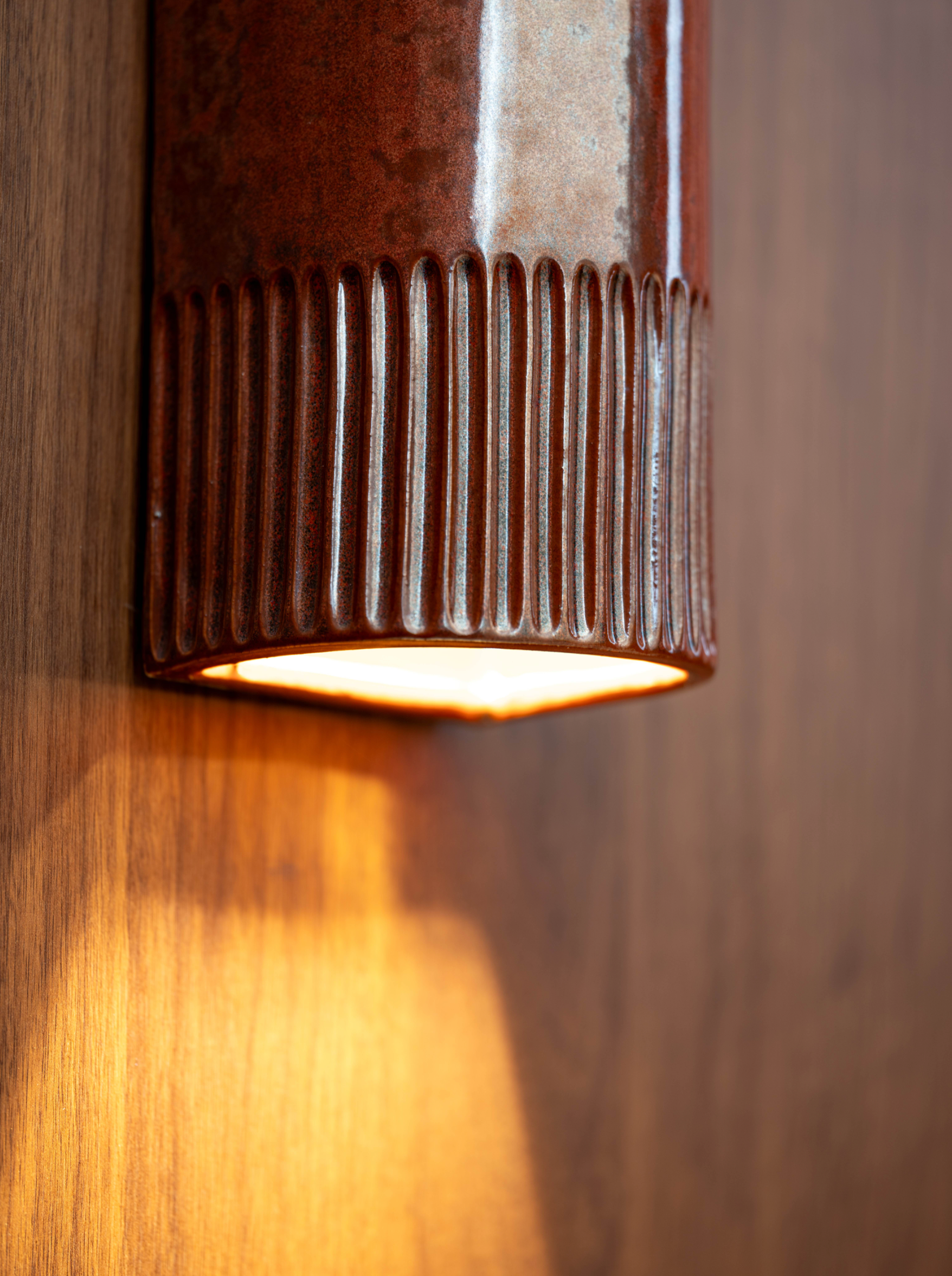 Glazed Day Short Exterior | Wall Light