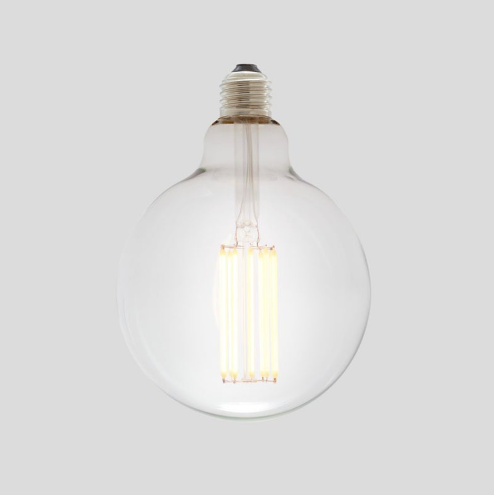 Vintage LED | Long Filament Clear Round | Light Globe | G125 10w E27 3000k
