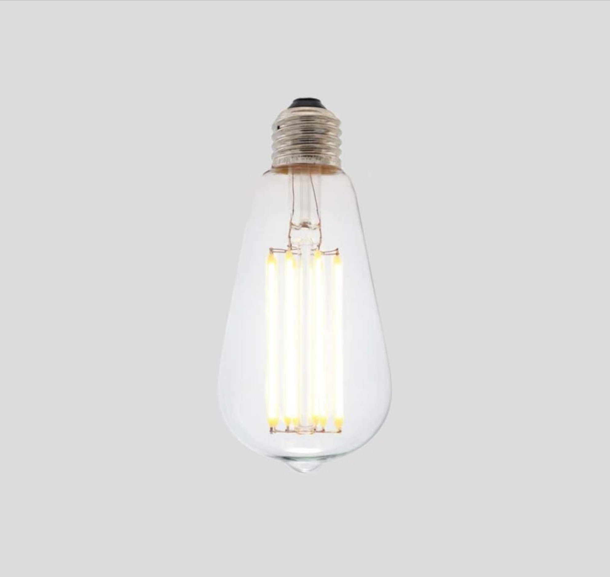 Vintage LED | Long Filament Clear | Light Globe | ST64 8w E27 3000k