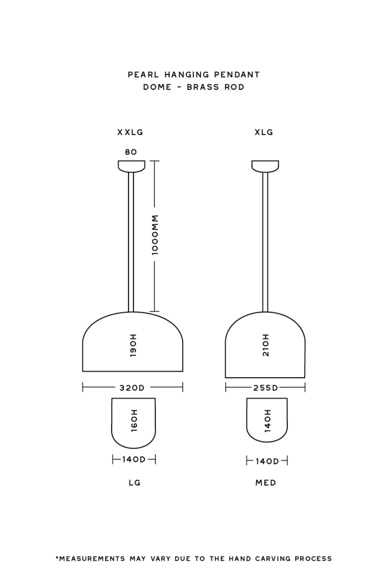 Fossil Coral Pearl | Pendant Light
