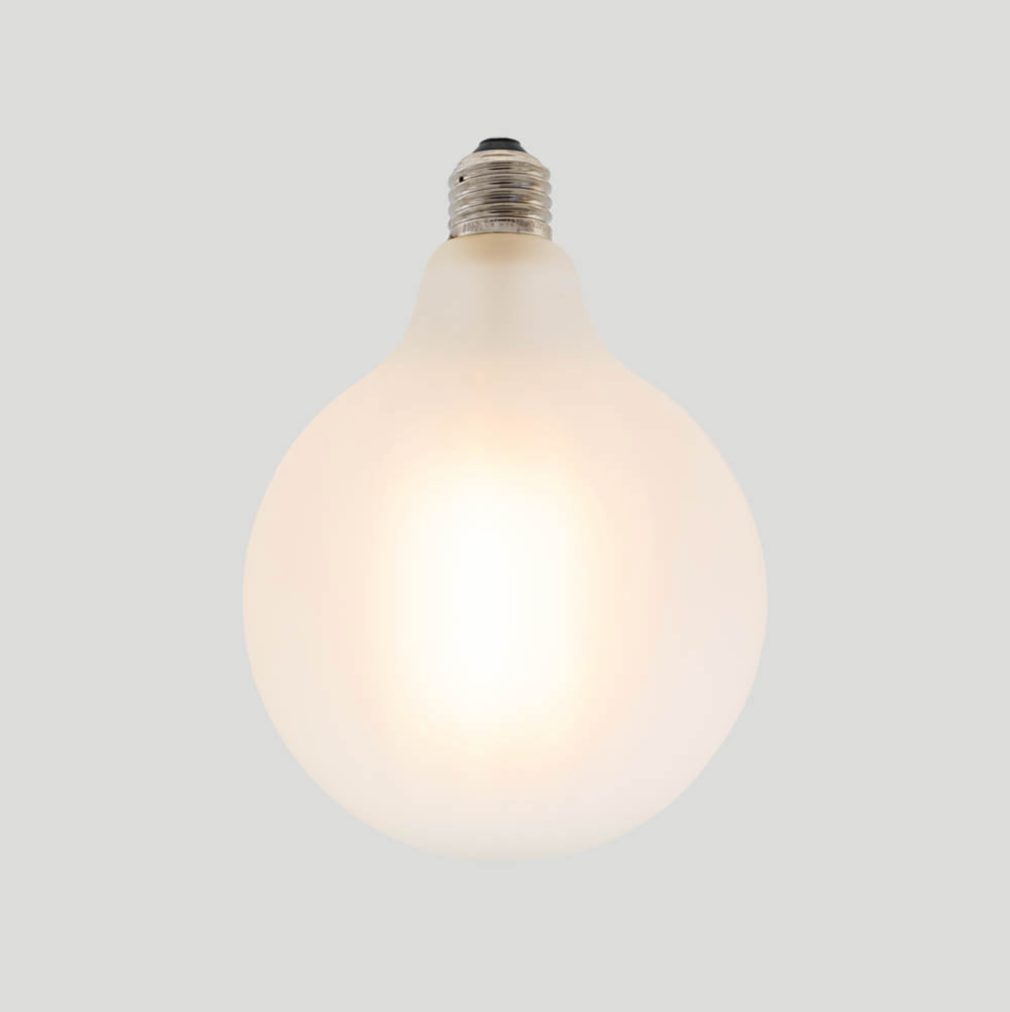 Vintage LED | Porcelain Frosted Round | Light Globe | G125 8w E27 2700k