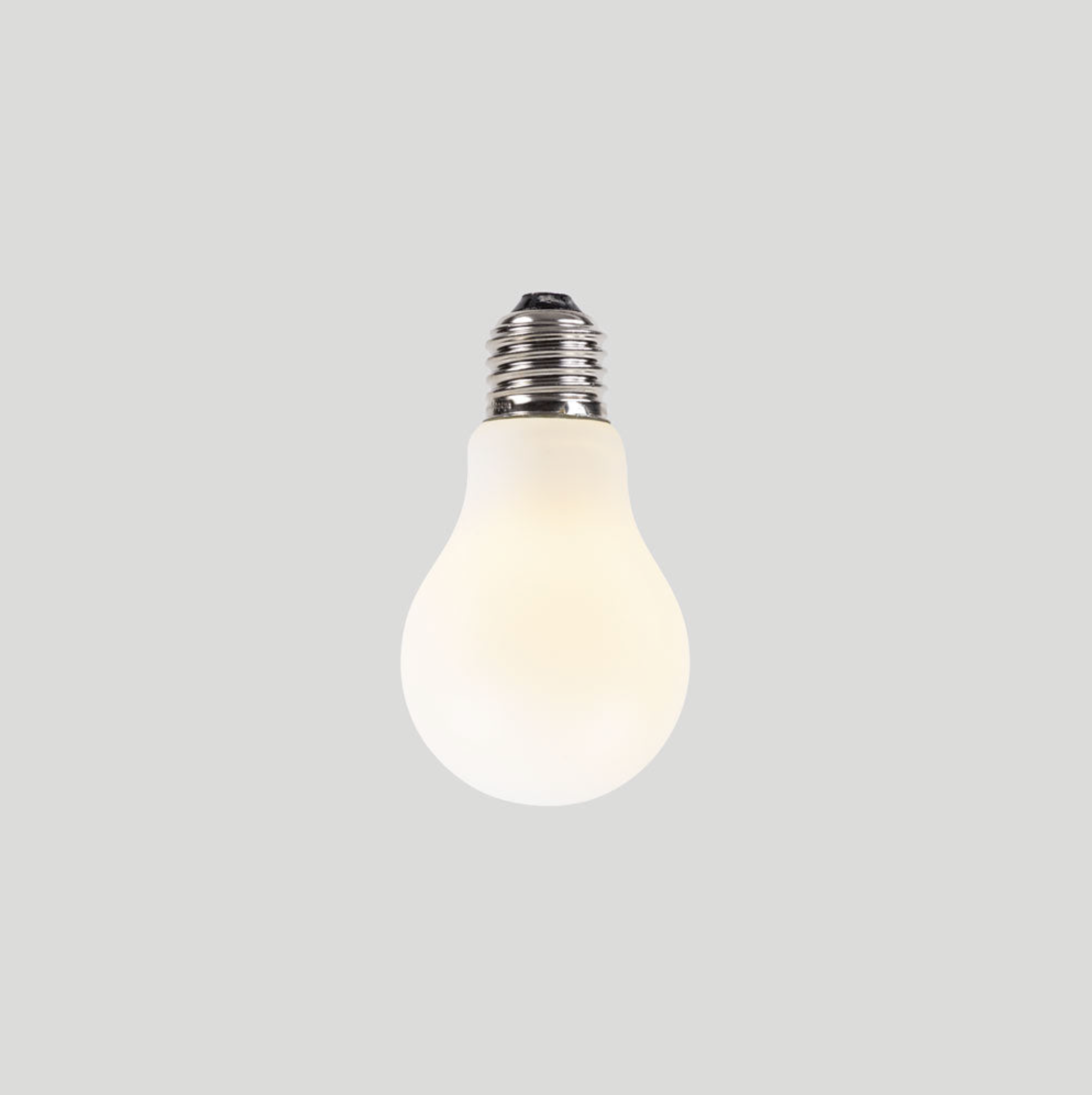 Vintage LED | Porcelain Frosted | Light Globe | A60 8w E27 3000k