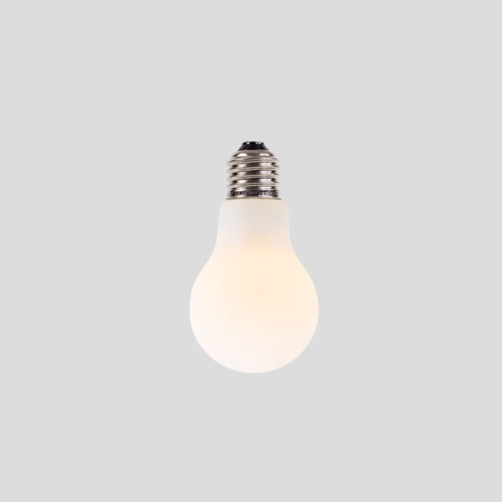 Vintage LED | Porcelain Frosted | Light Globe | A60 6w E27 2700k