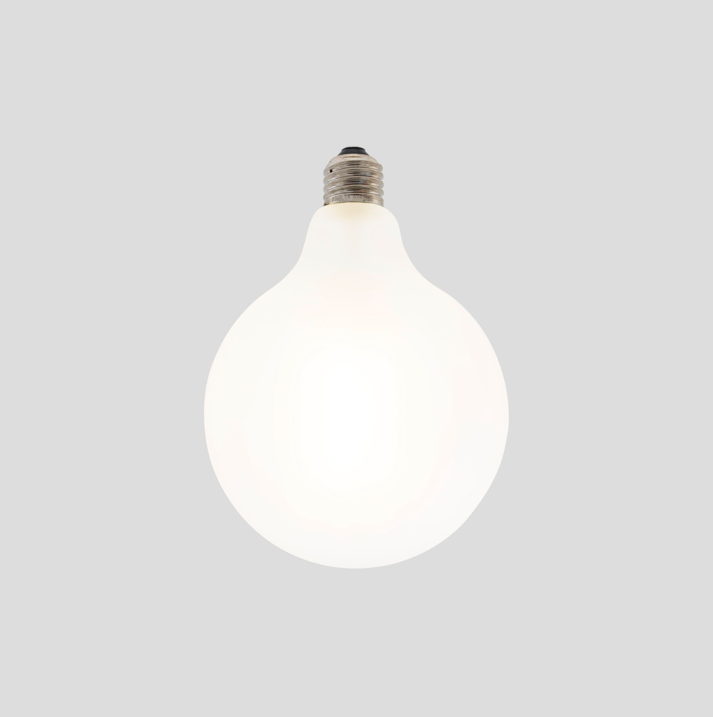 Vintage Porcelain Frosted | Light Globe | G125 8w E27 3000k