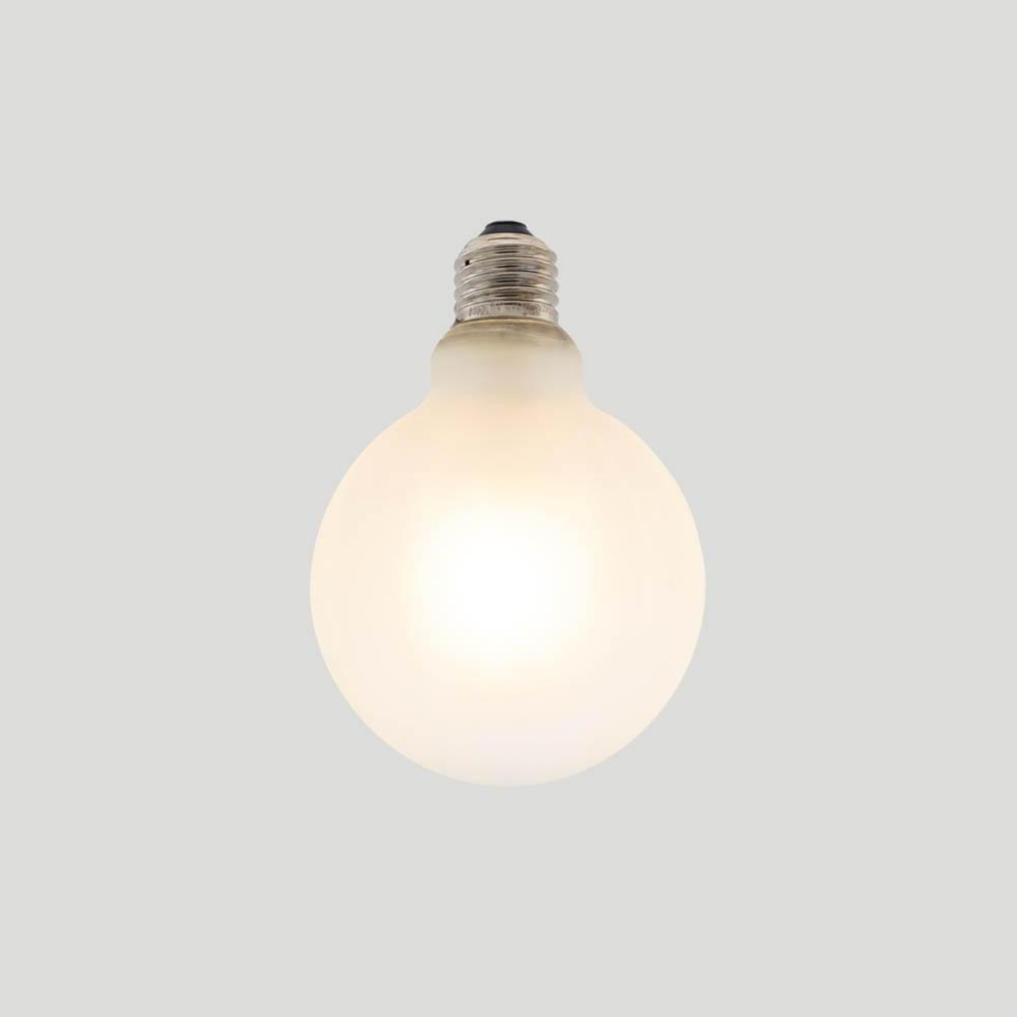 Vintage LED | Porcelain Frosted Round | Light Globe | G95 6w E27 2700k