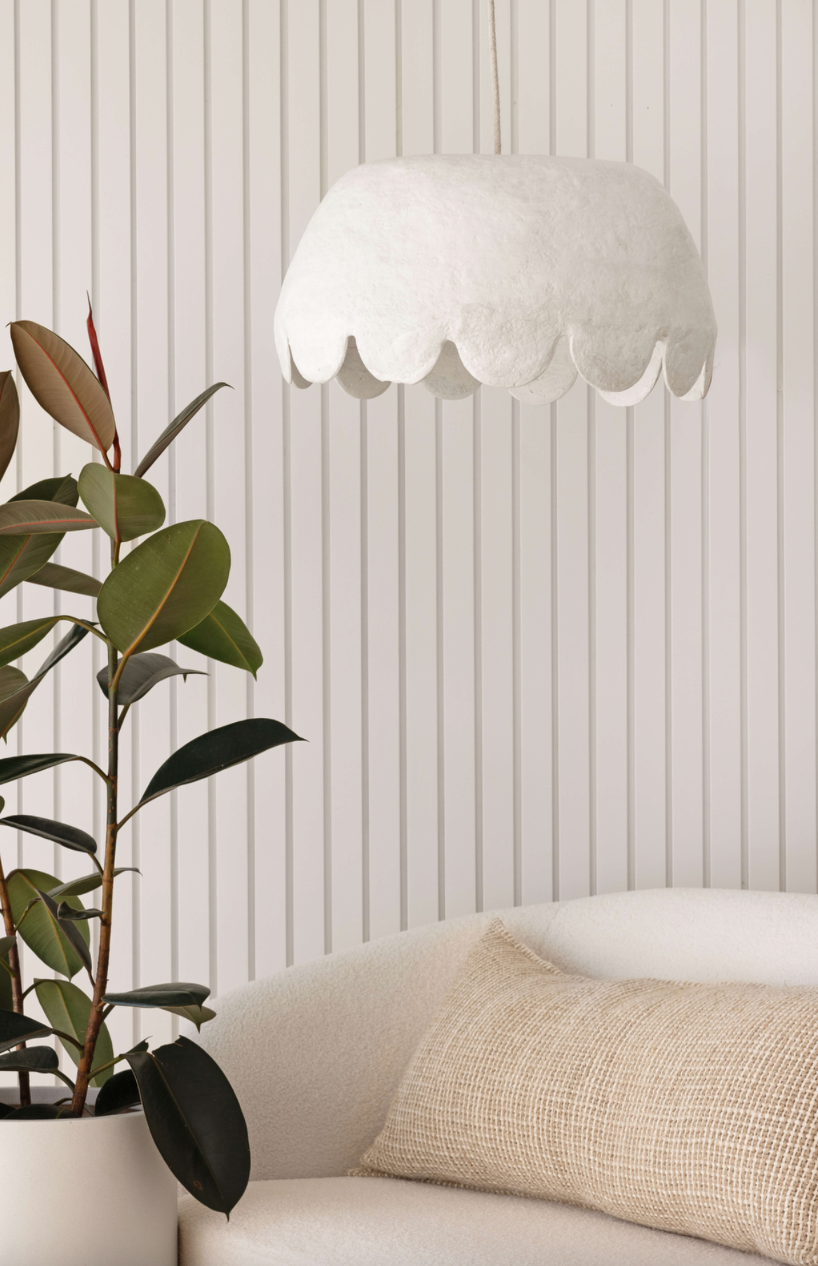 Scalloped Large | Pendant Light