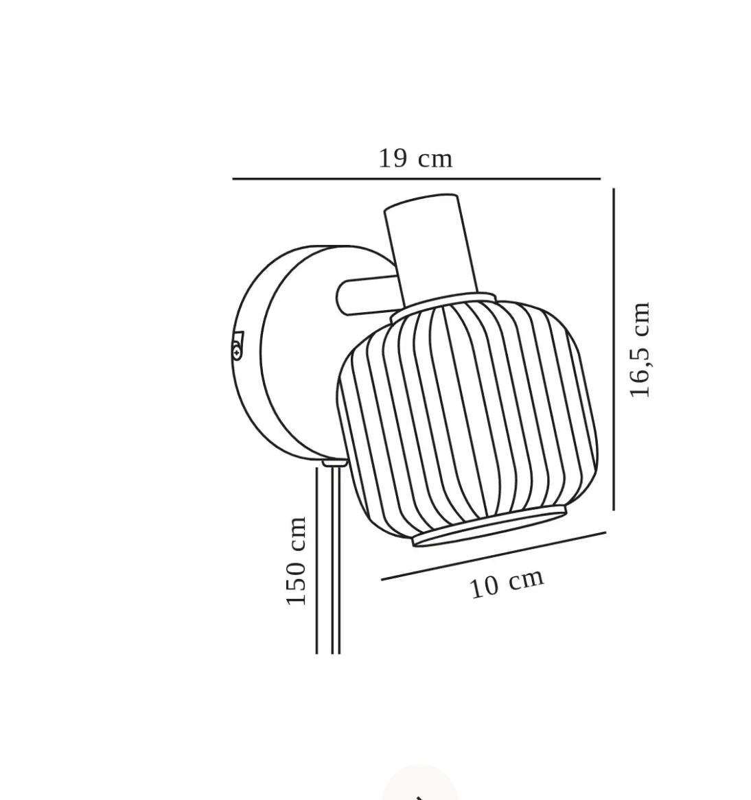 Milford Mini | Wall Light