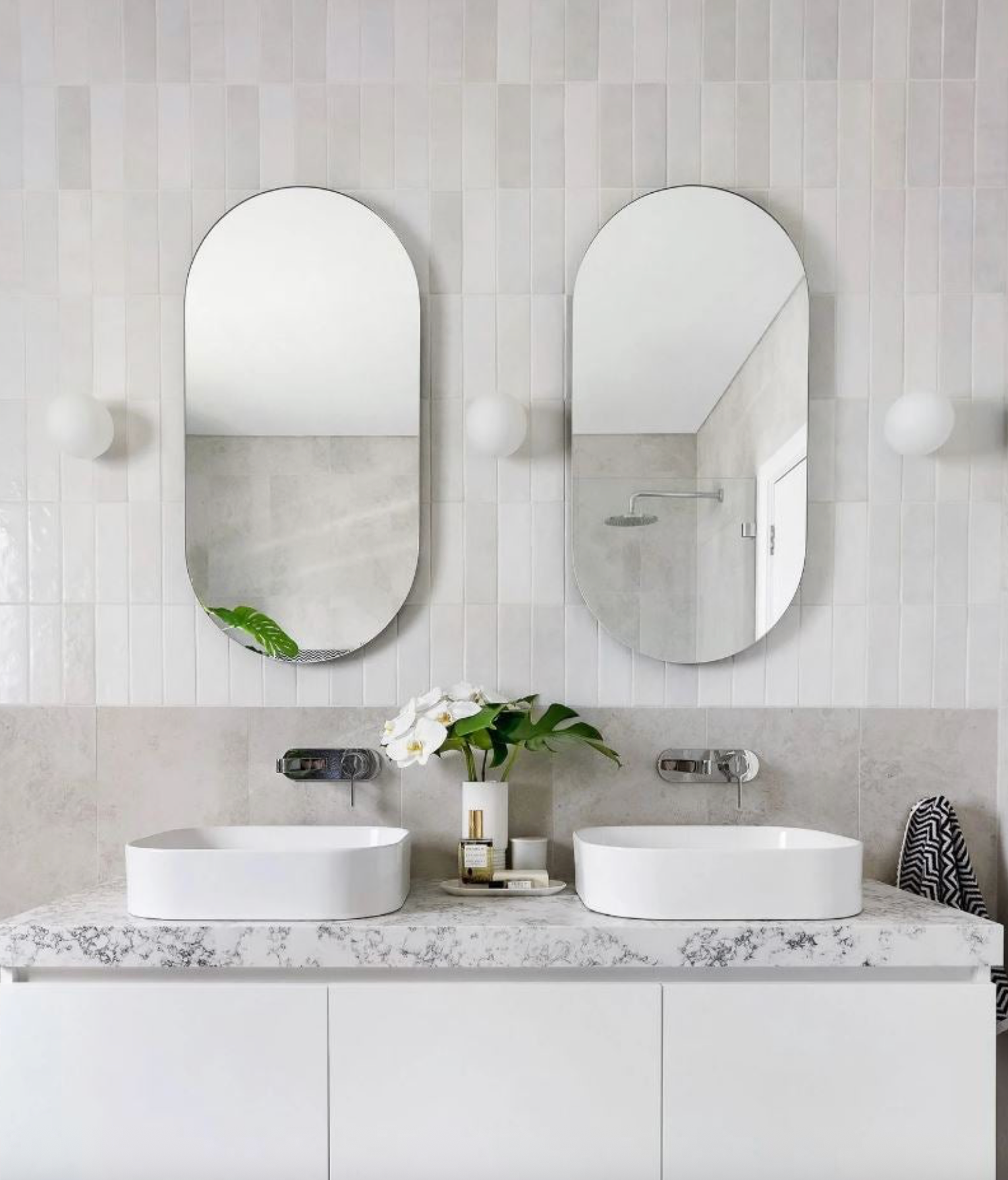 Orb Mirror | Wall Light