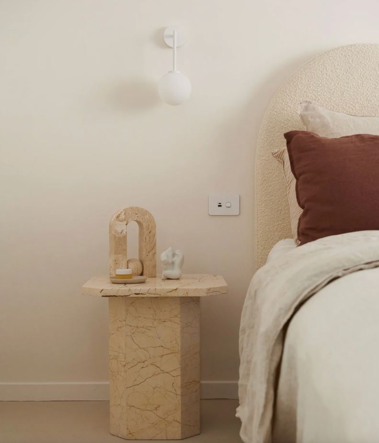 Orb Long Arm | Wall Light