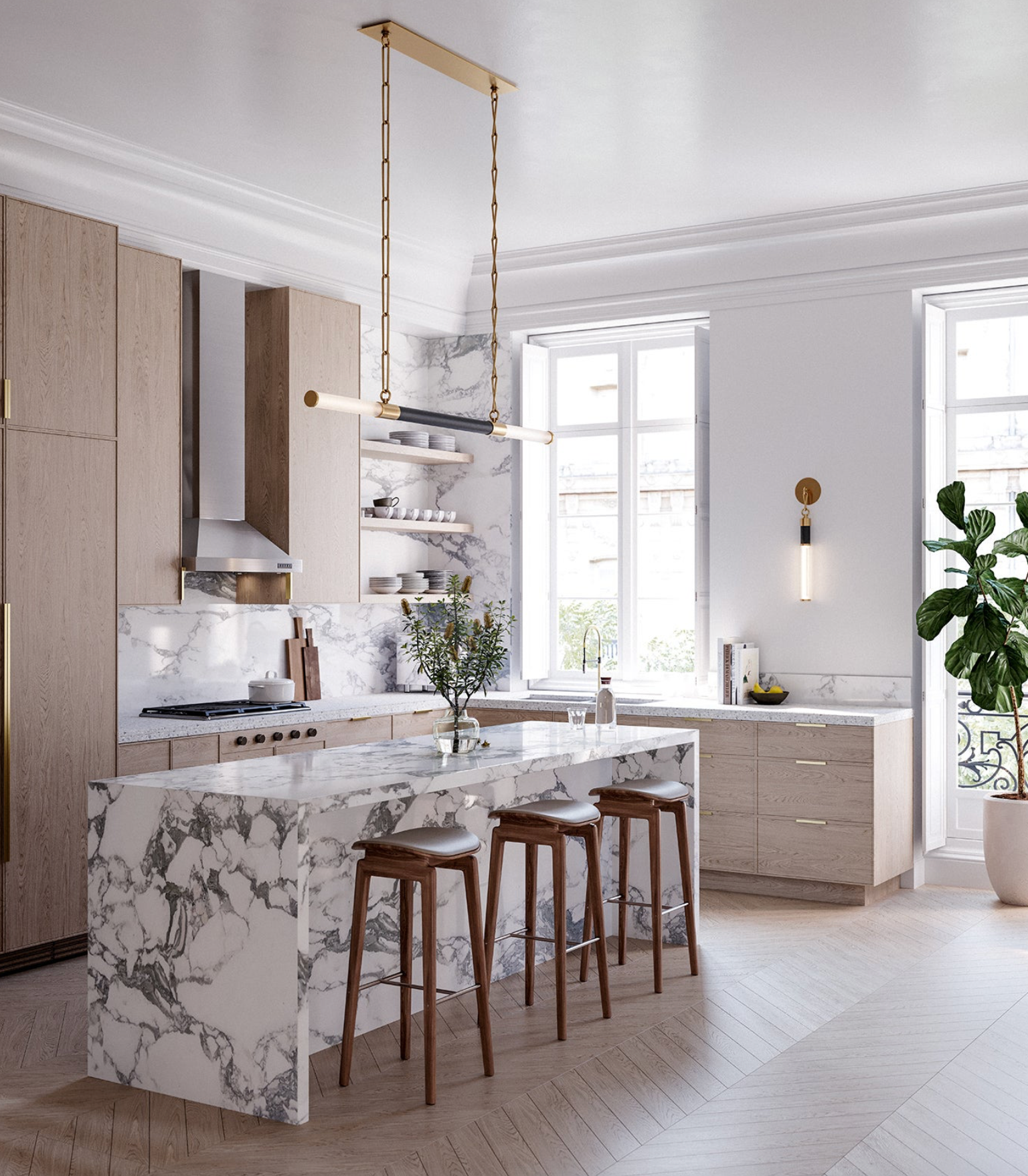 Huntington | Linear Pendant Light