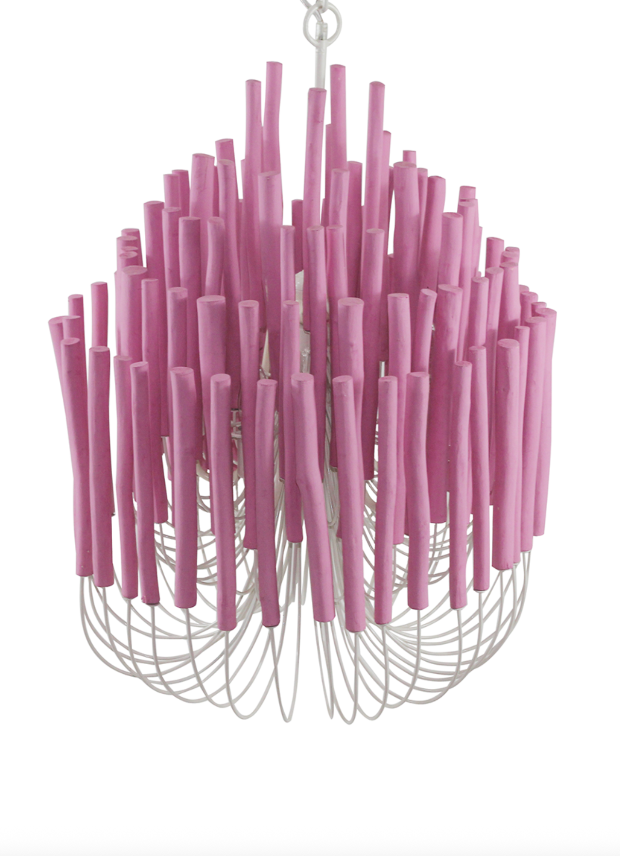 Wood Candlestick Lamp | Chandelier