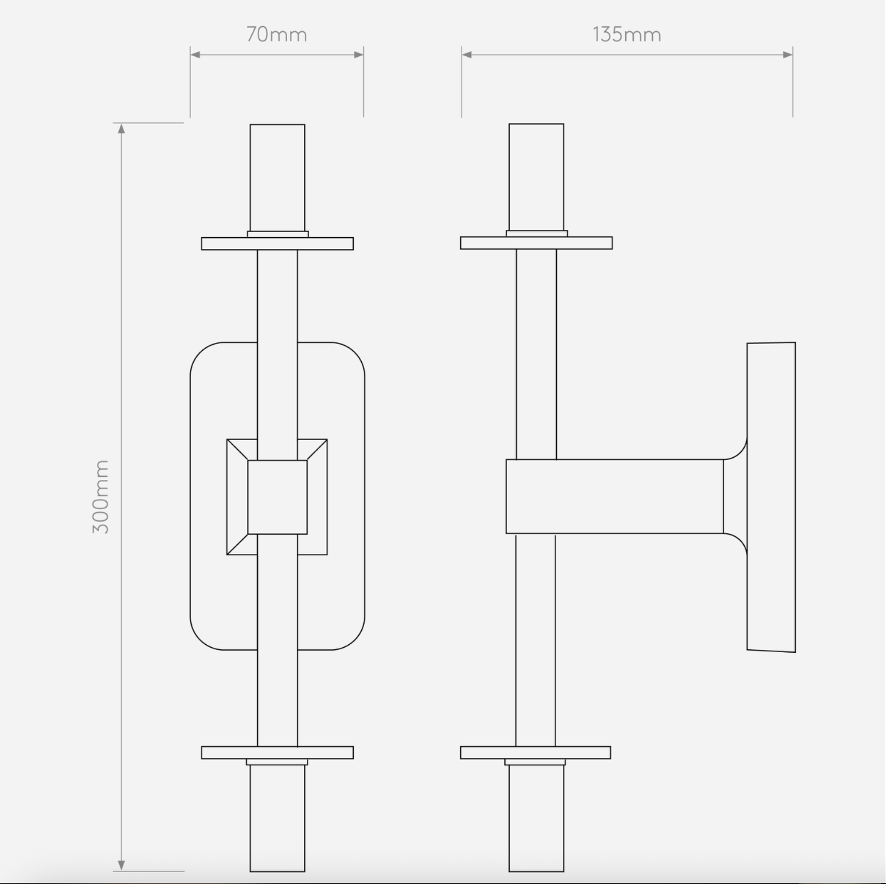 Tacoma Twin | Wall Light