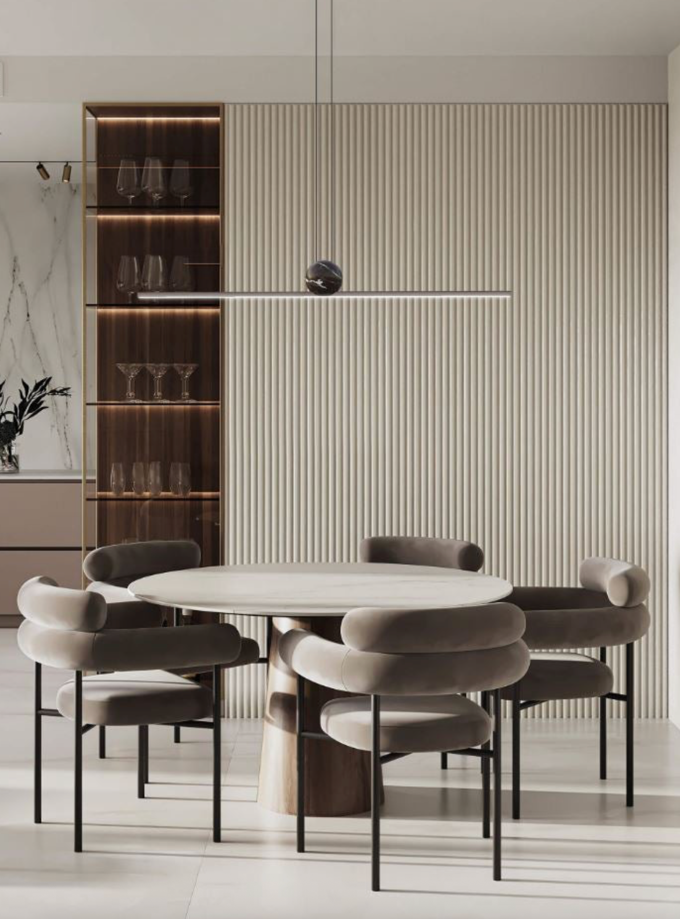 Regolo | Linear Pendant Light