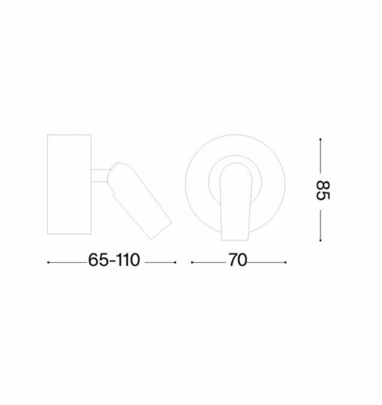 Bean AP Round | Wall Light