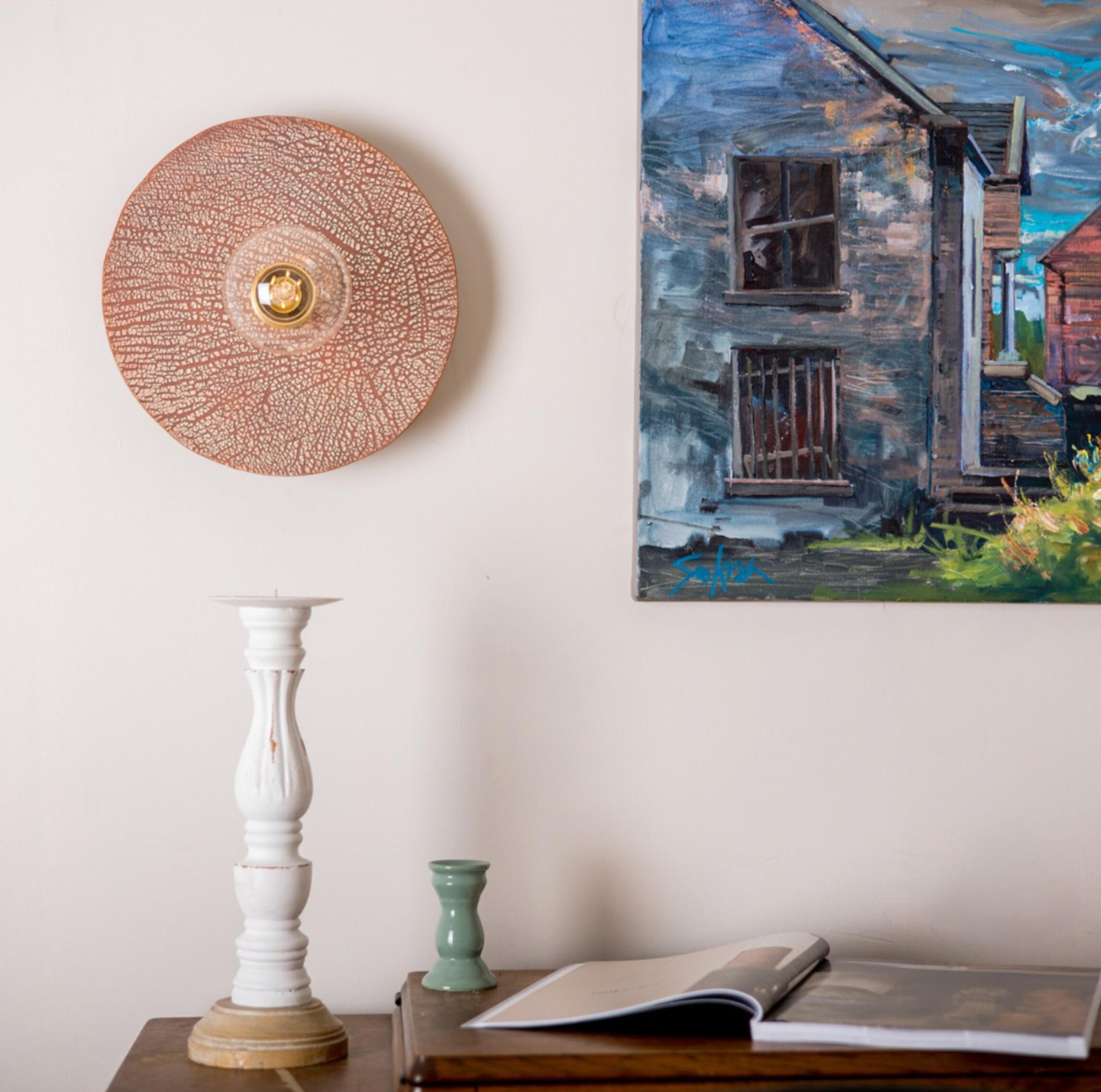 Bog Oak | Wall Light