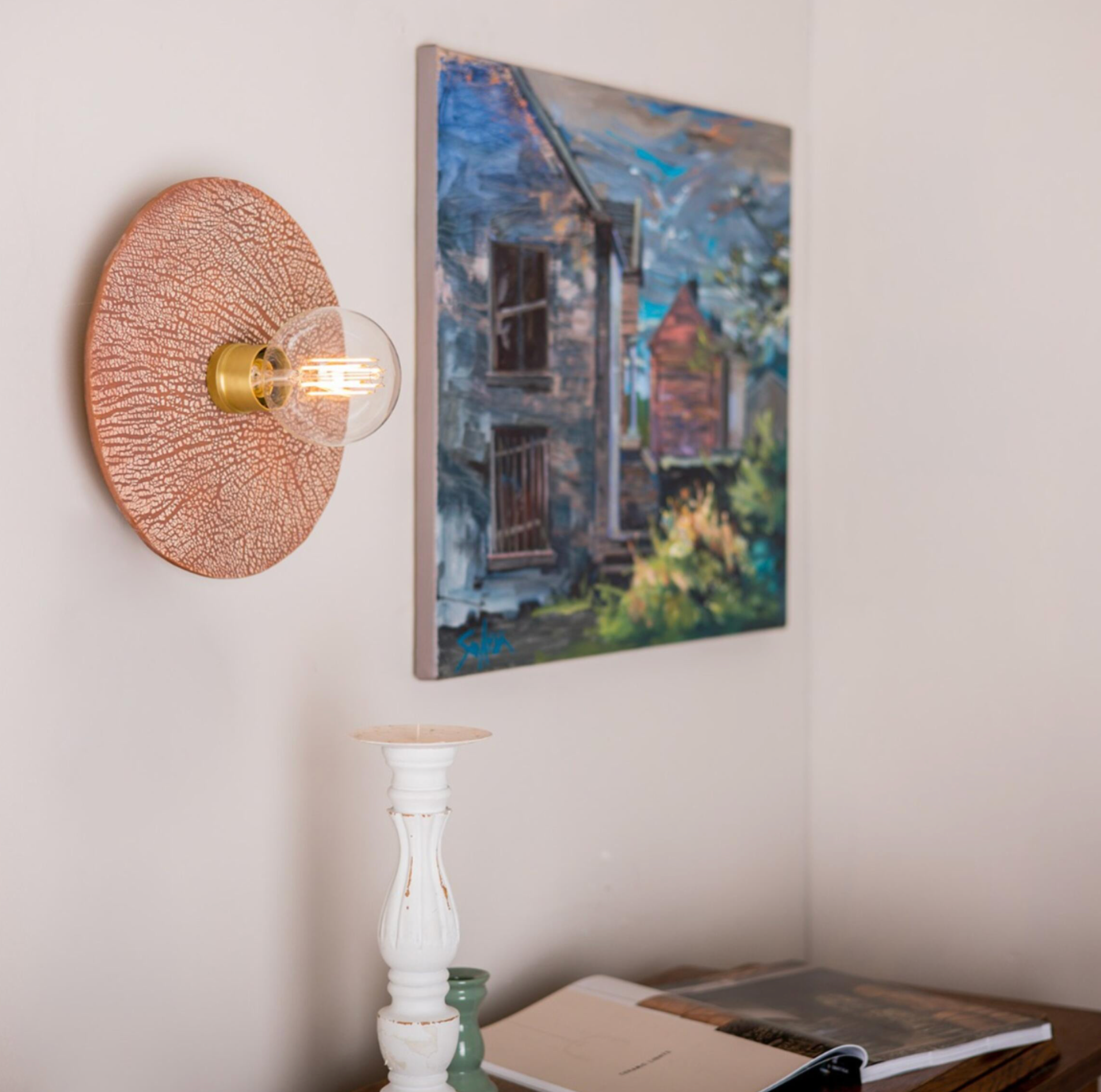 Bog Oak | Wall Light