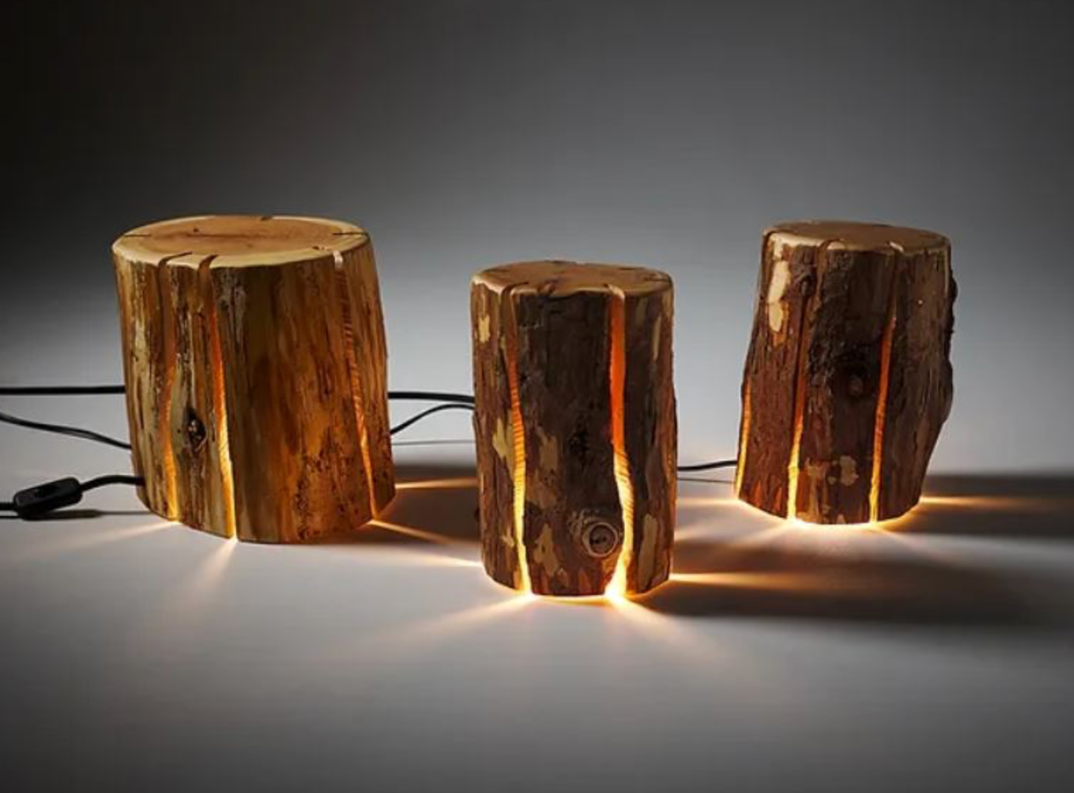 Cracked Log | Lamp