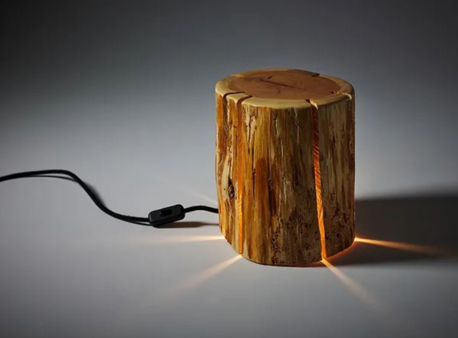 Cracked Log | Lamp