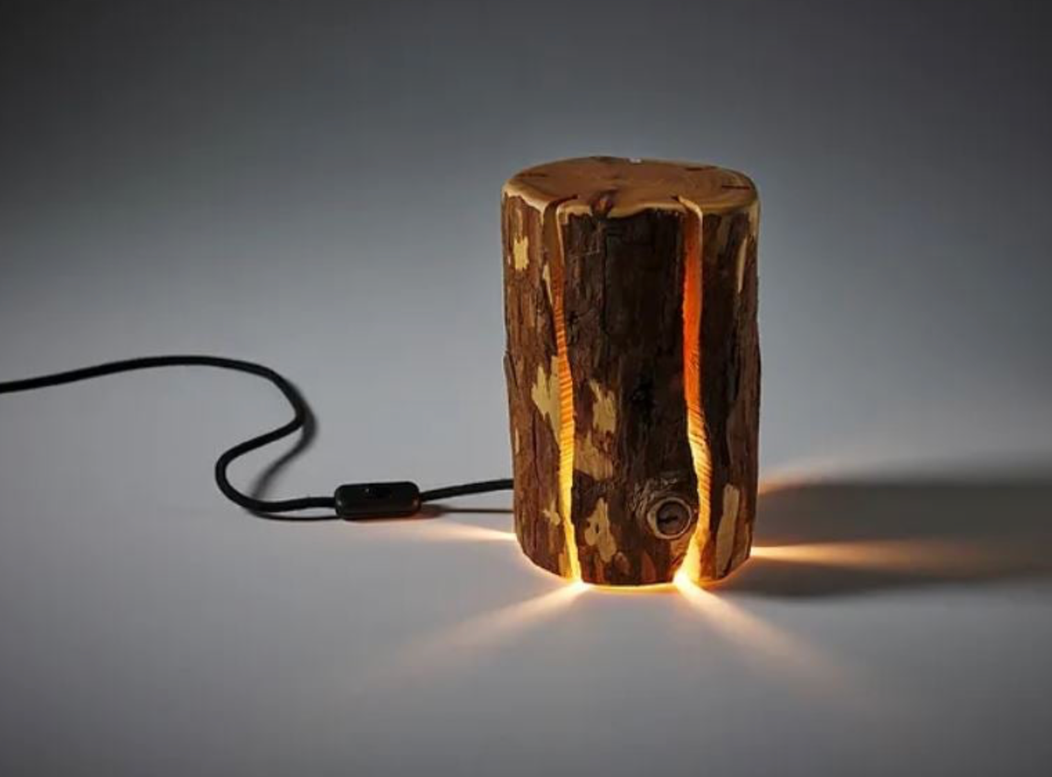 Cracked Log | Lamp