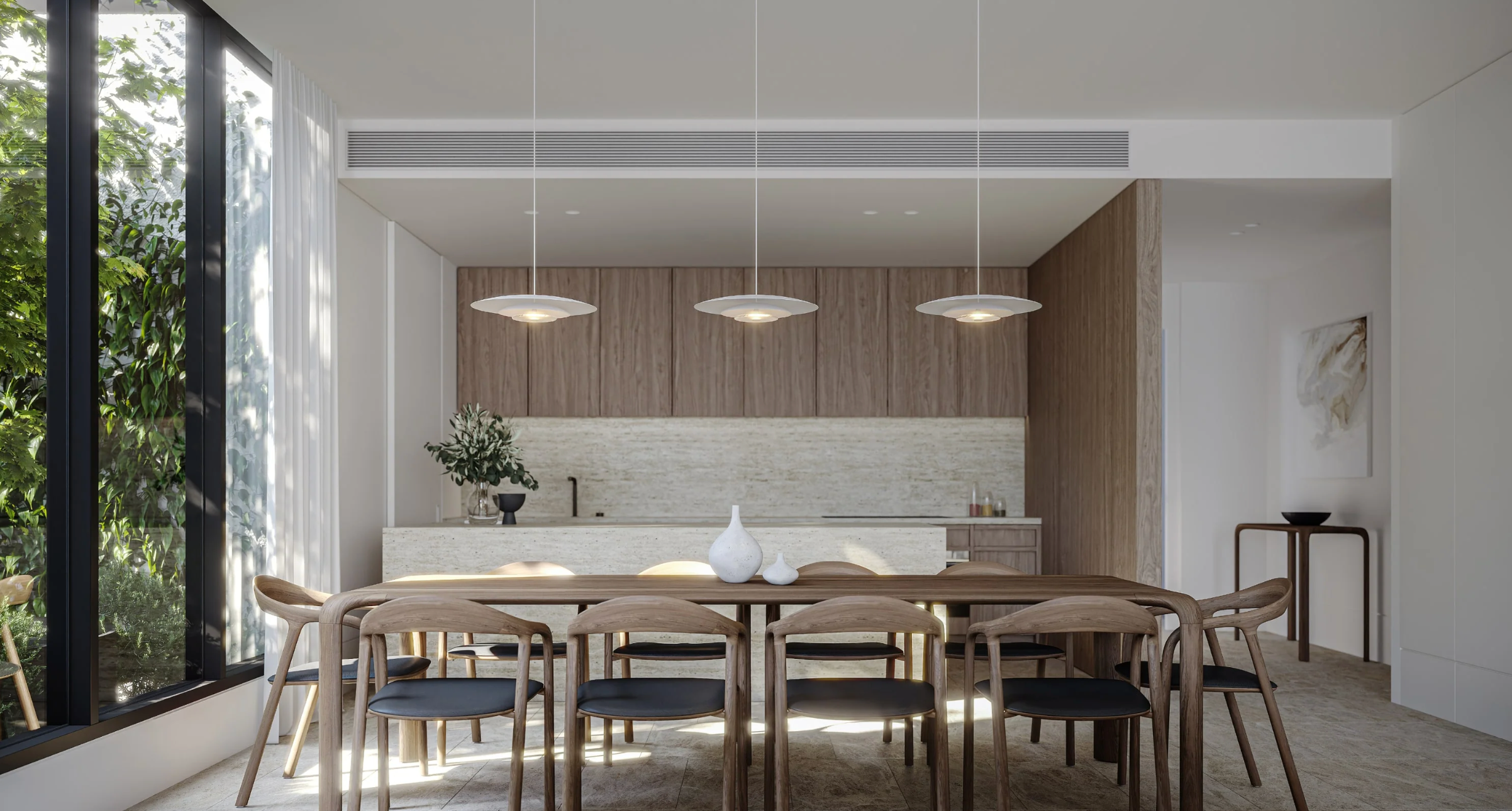 Coral Duo Dome | Pendant Light