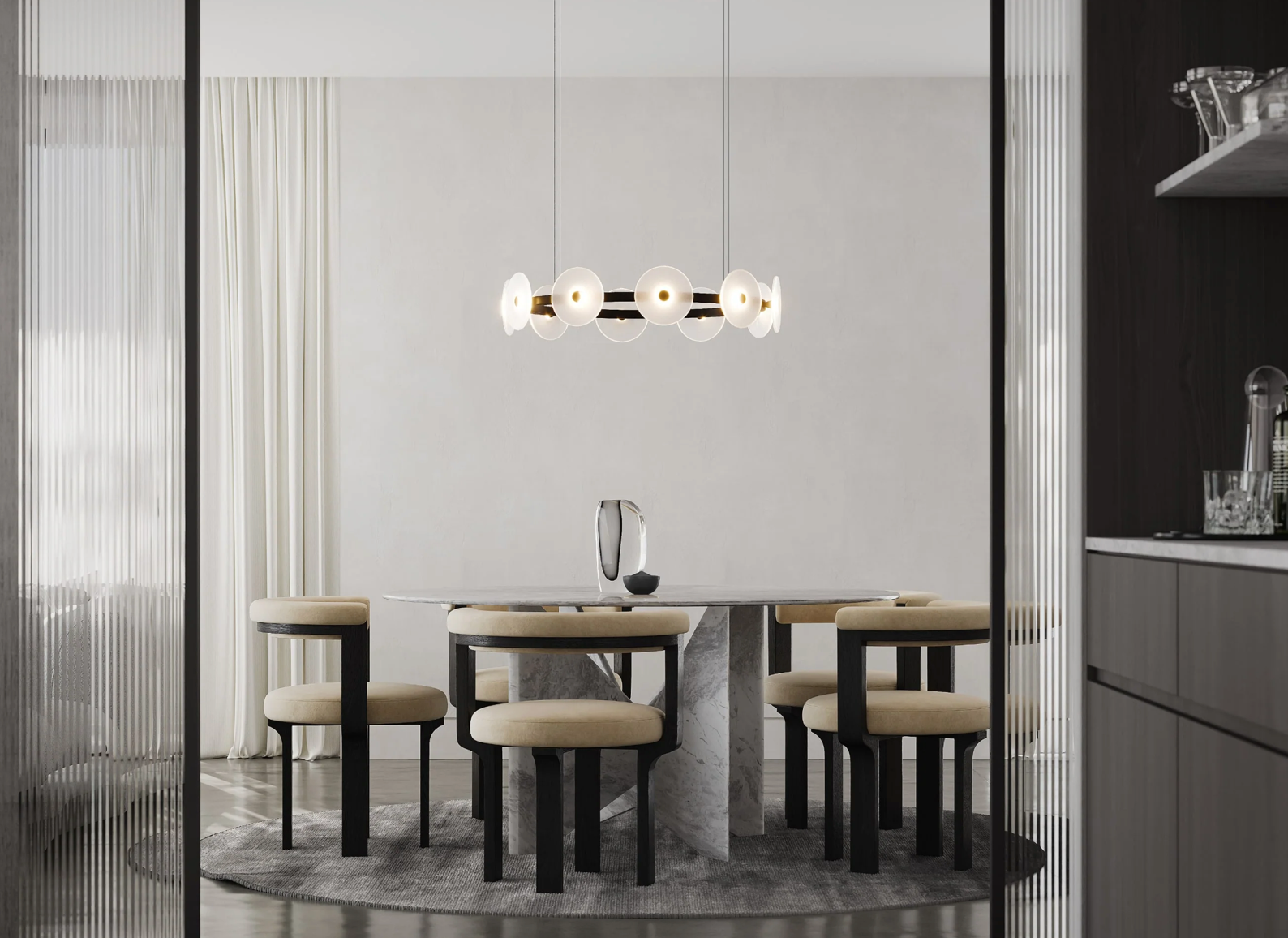 Coral Ring 10 | Chandelier