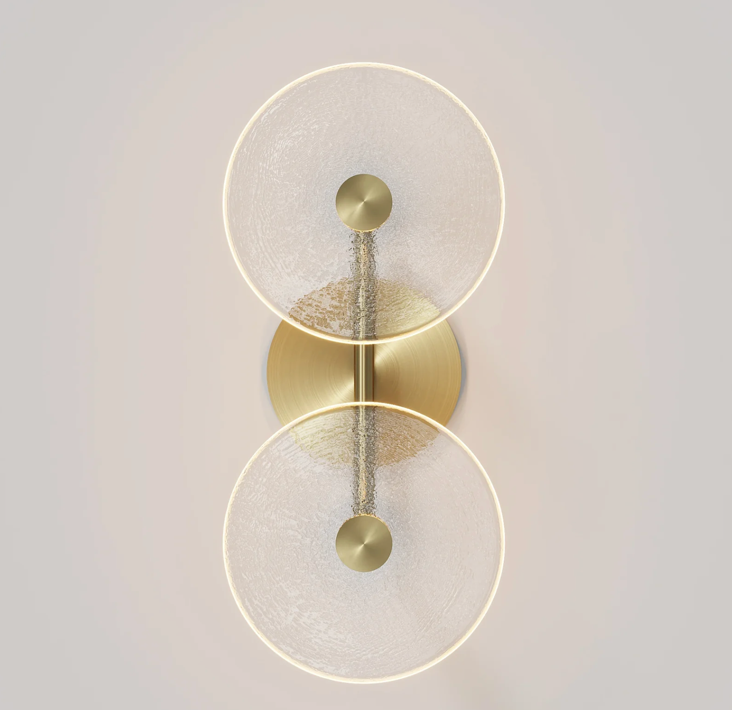 Coral Duo Rod (Centered) | Wall Light