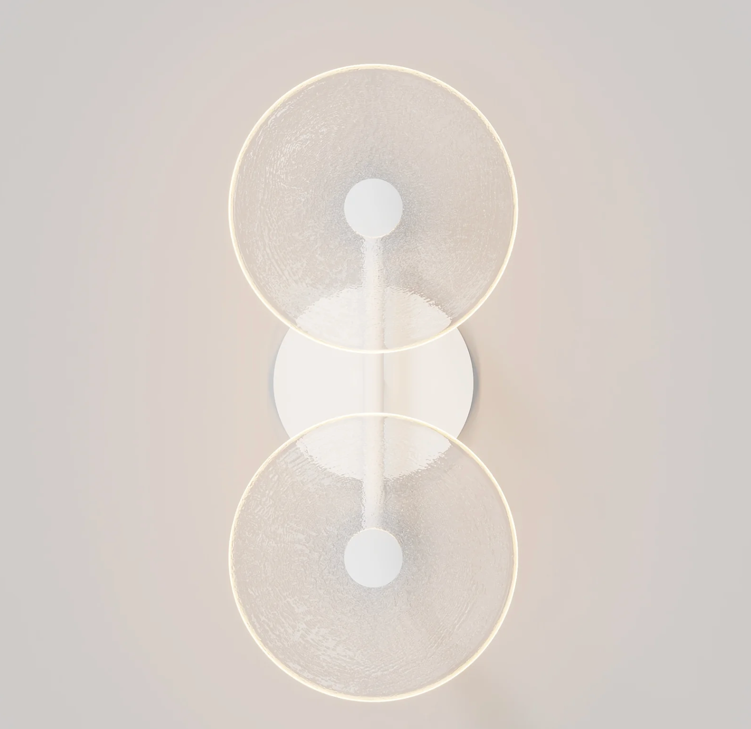 Coral Duo Rod (Centered) | Wall Light