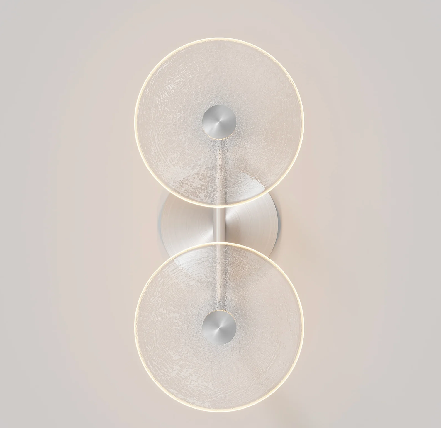 Coral Duo Rod (Centered) | Wall Light