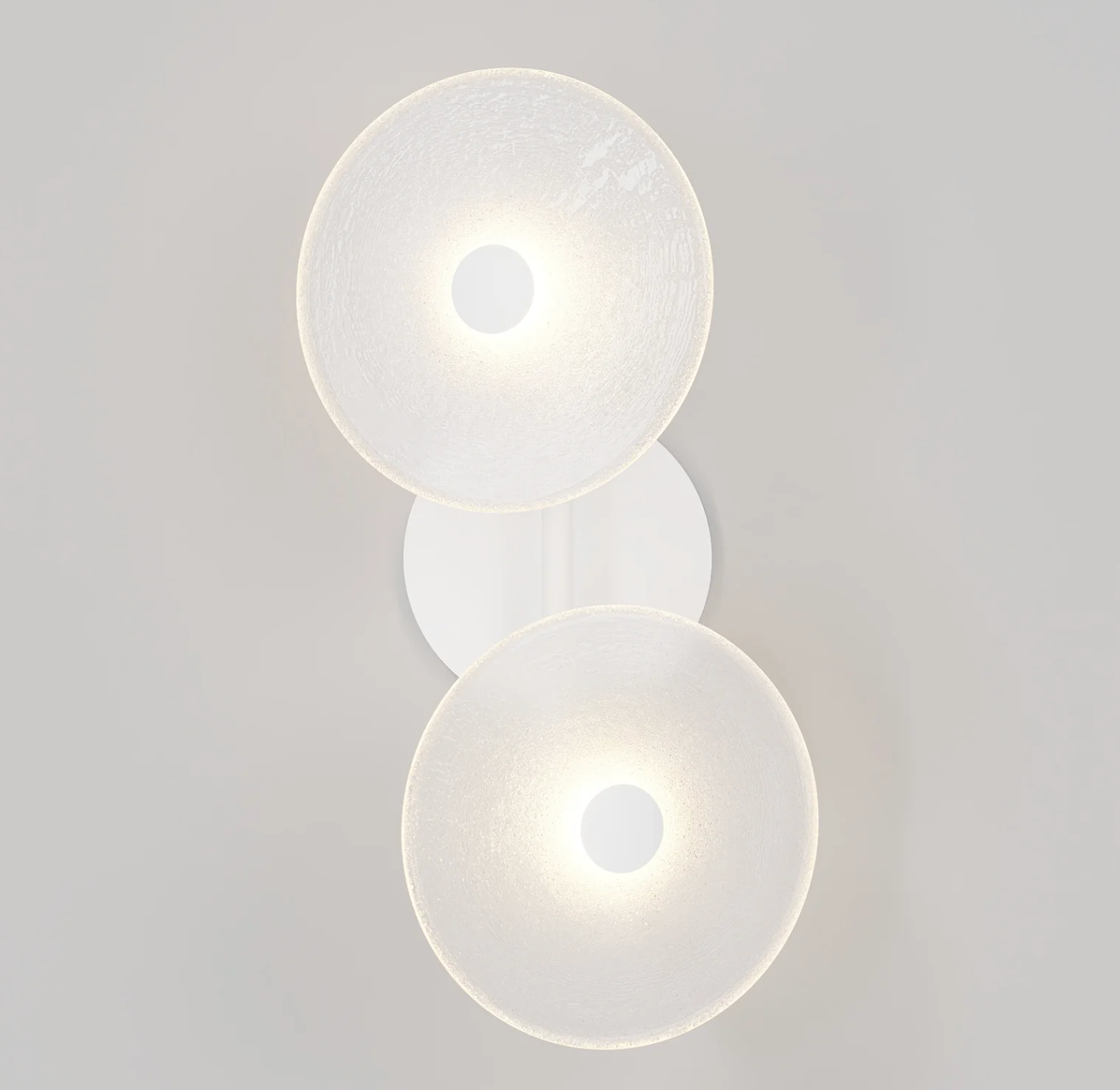 Coral Duo Rod (Off-Centered) | Wall Light