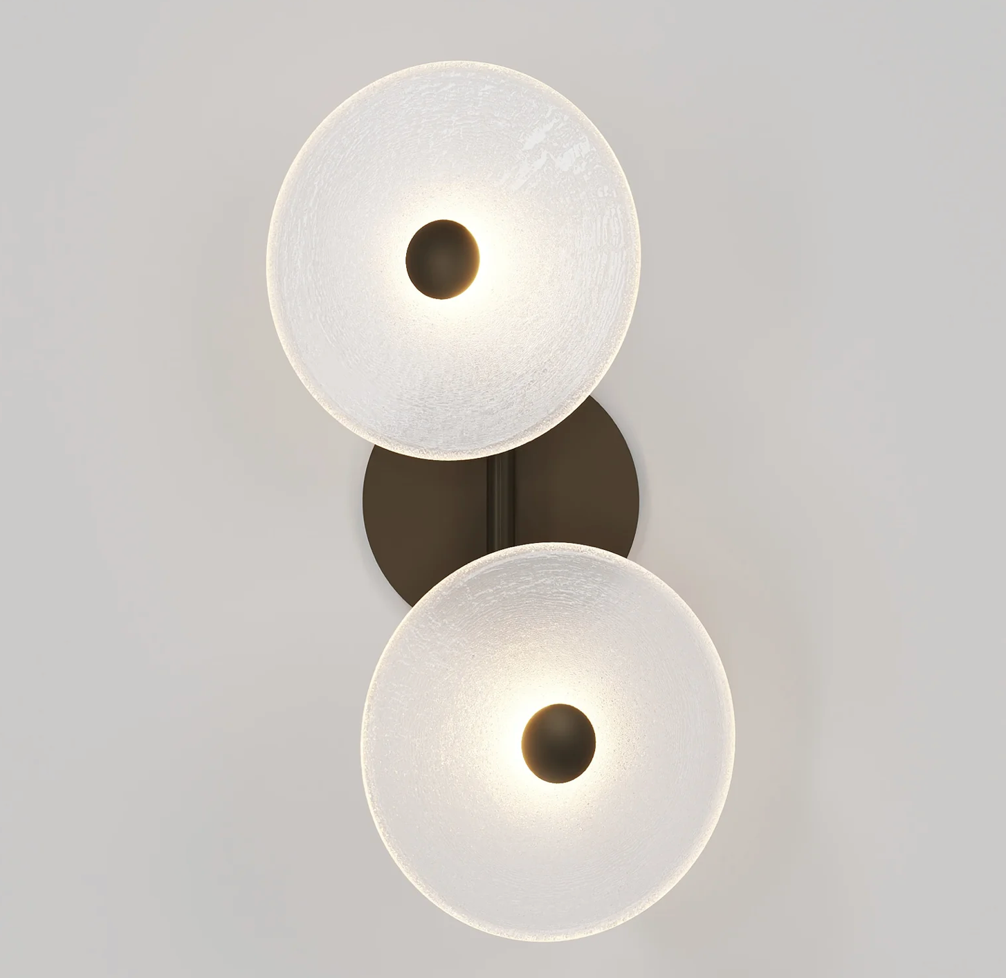 Coral Duo Rod (Off-Centered) | Wall Light