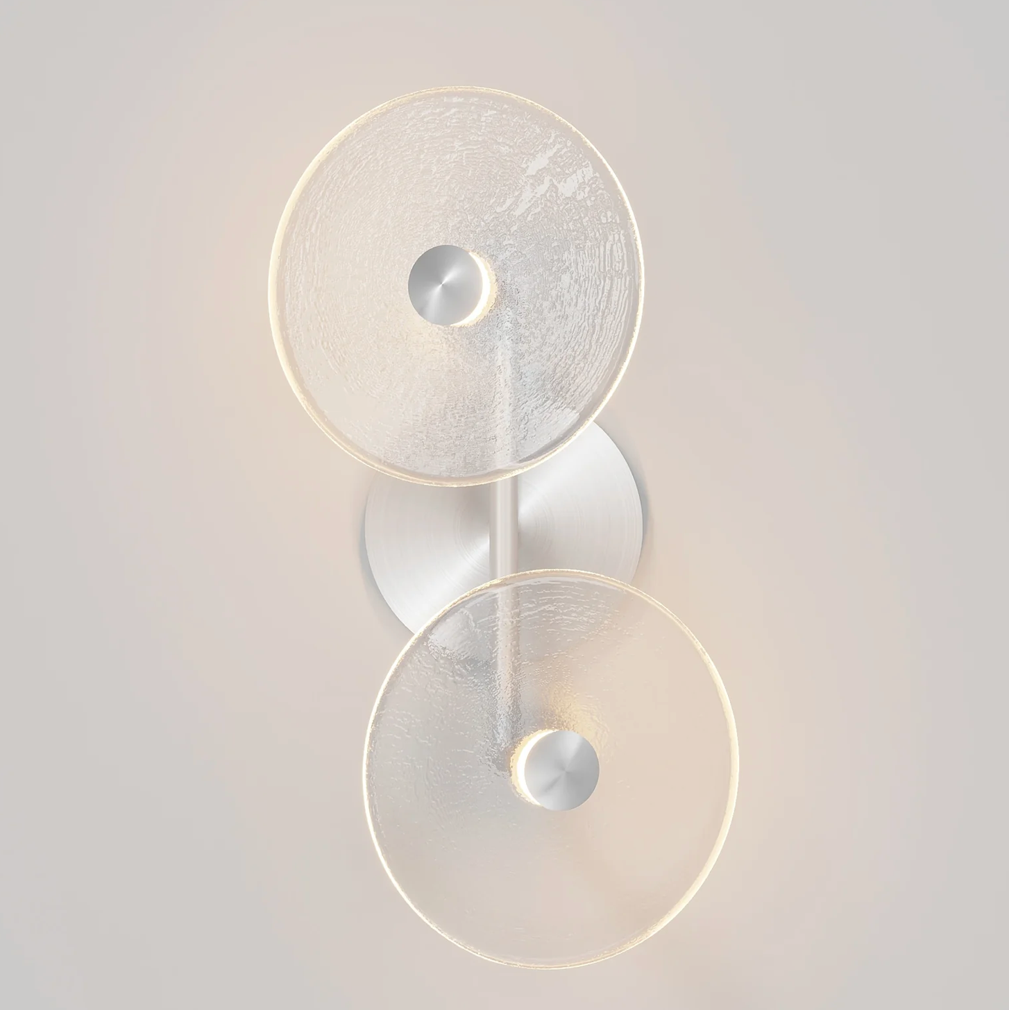 Coral Duo Rod (Off-Centered) | Wall Light