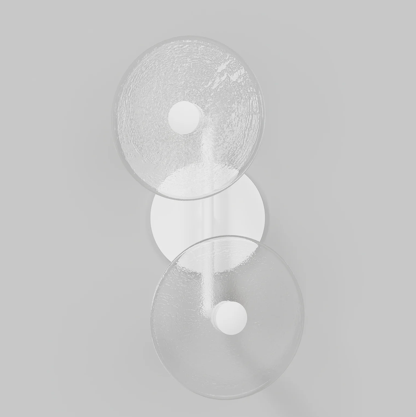 Coral Duo Rod (Off-Centered) | Wall Light