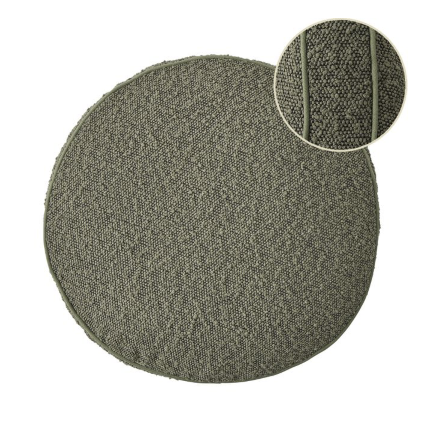 Cate Olive | Boucle Cushion