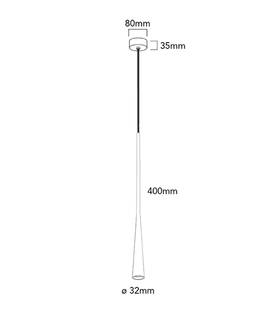 Flare Single | Pendant Light