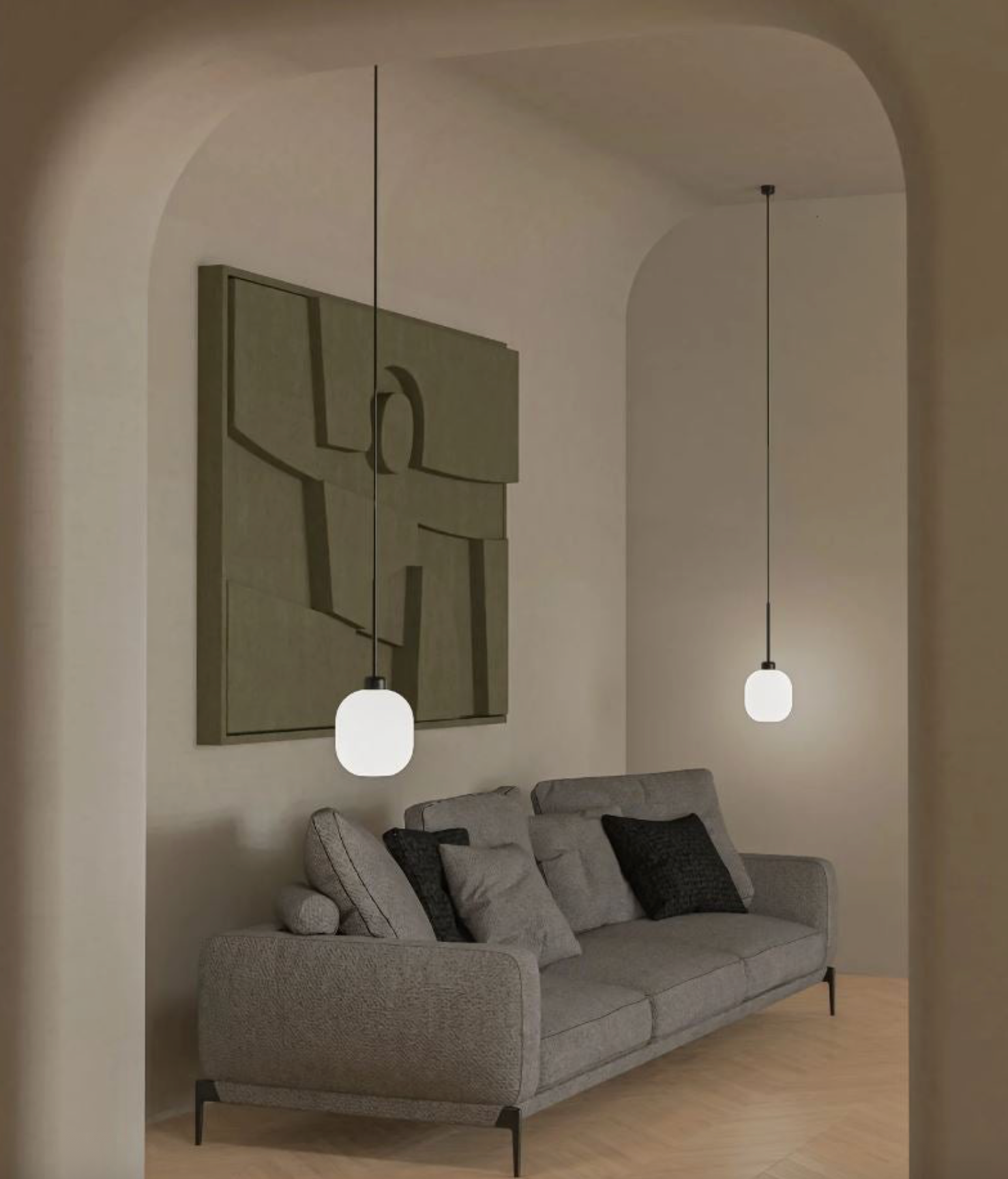 Parlour Lite Curve | Pendant Light