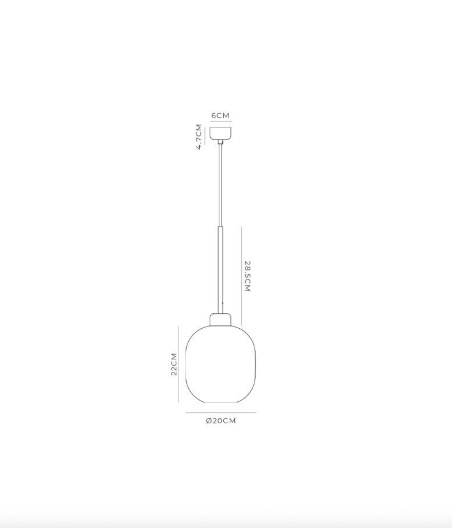 Parlour Lite Curve | Pendant Light